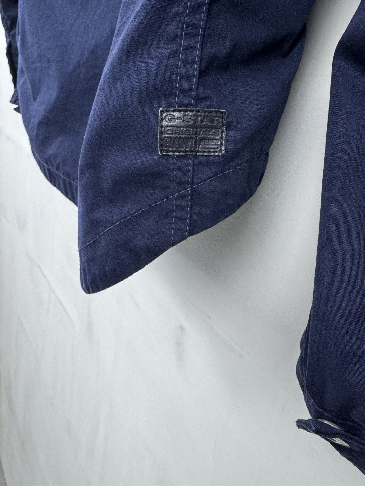 G-Star G-Star Raw Batt Hdd Navy Overshirt Light Jacket Size US L / EU 52-54 / 3 - 9 Thumbnail