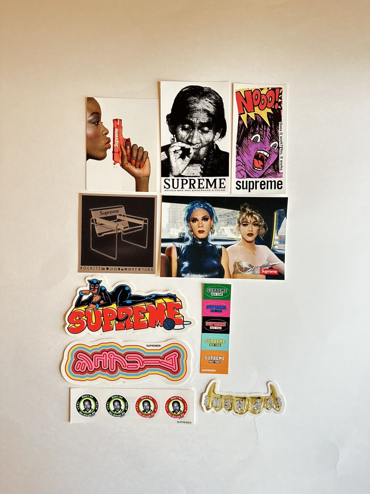 Supreme 10x Supreme Stickers Lot Size ONE SIZE - 1 Preview