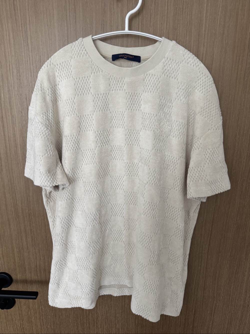 Louis Vuitton Louis Vuitton Damier Terry T-Shirt Size S Size US S / EU 44-46 / 1 - 1 Thumbnail
