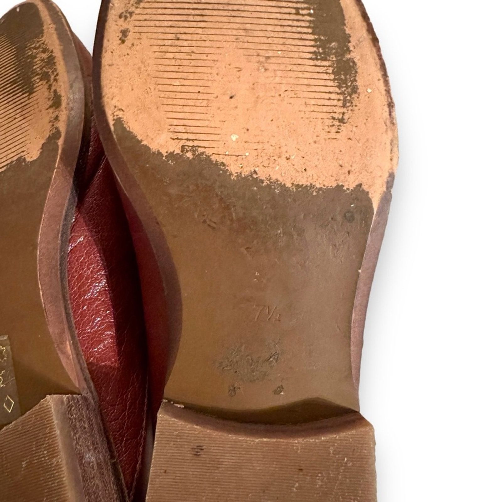 Madewell Madewell The Frances Leather Loafer Slip On Mules in Brown Size US 7.5 / IT 37.5 - 10 Thumbnail