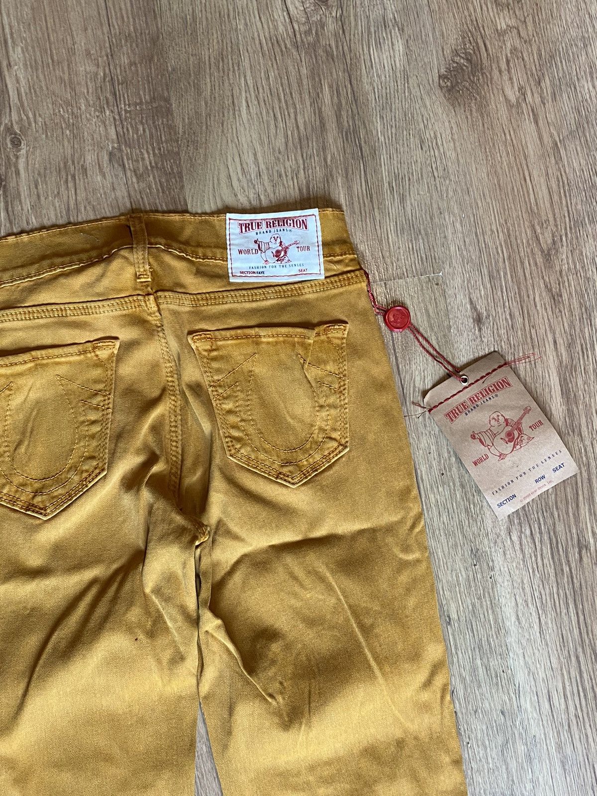True Religion × Vintage True Religion Pant Jeans Row Seat Big Logo Vintage New USA Size 26" / US 2 / IT 38 - 2 Thumbnail