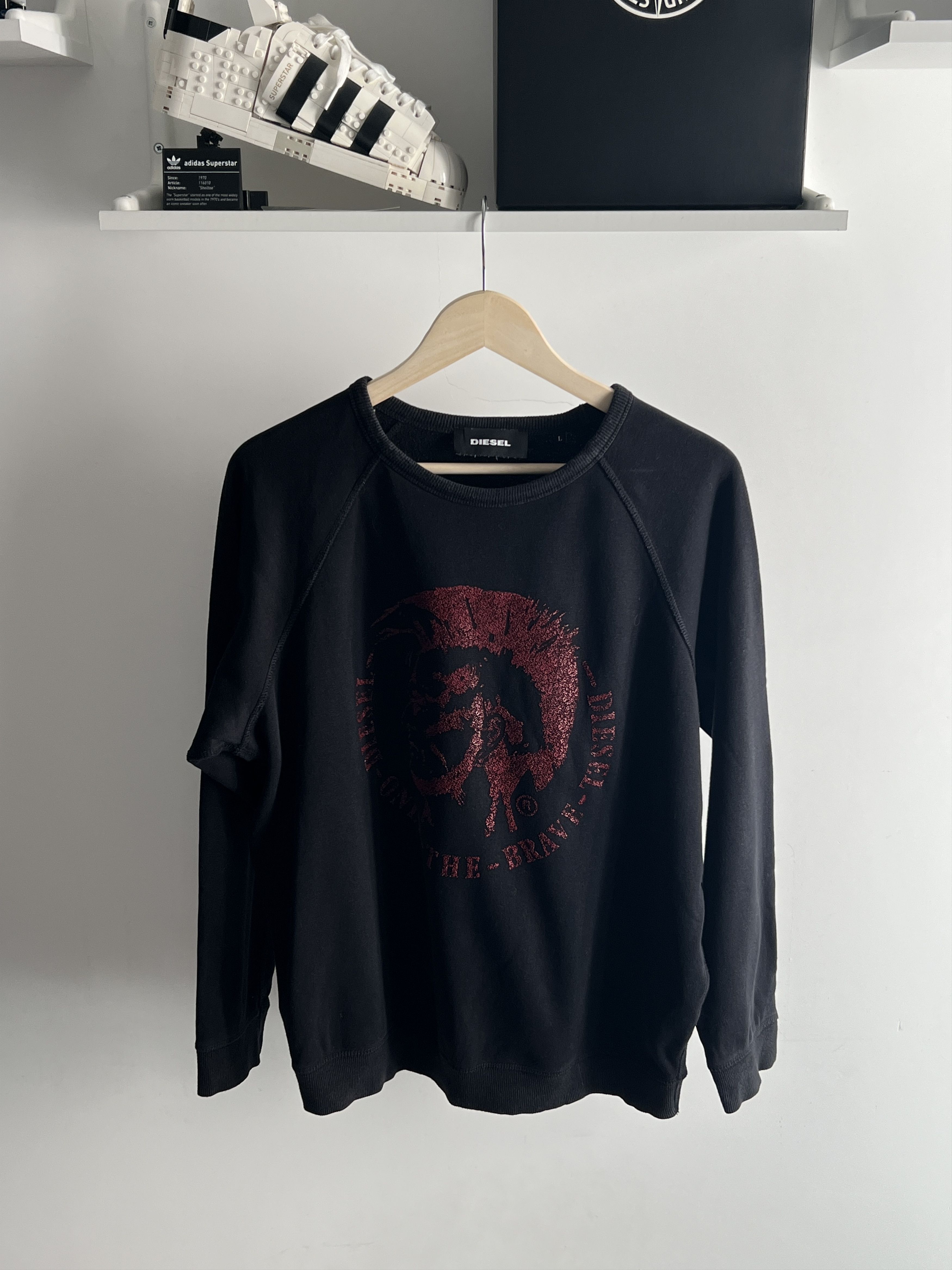 Diesel Diesel Crewneck Sweatshirt Big Logo Size US M / EU 48-50 / 2 - 1 Thumbnail