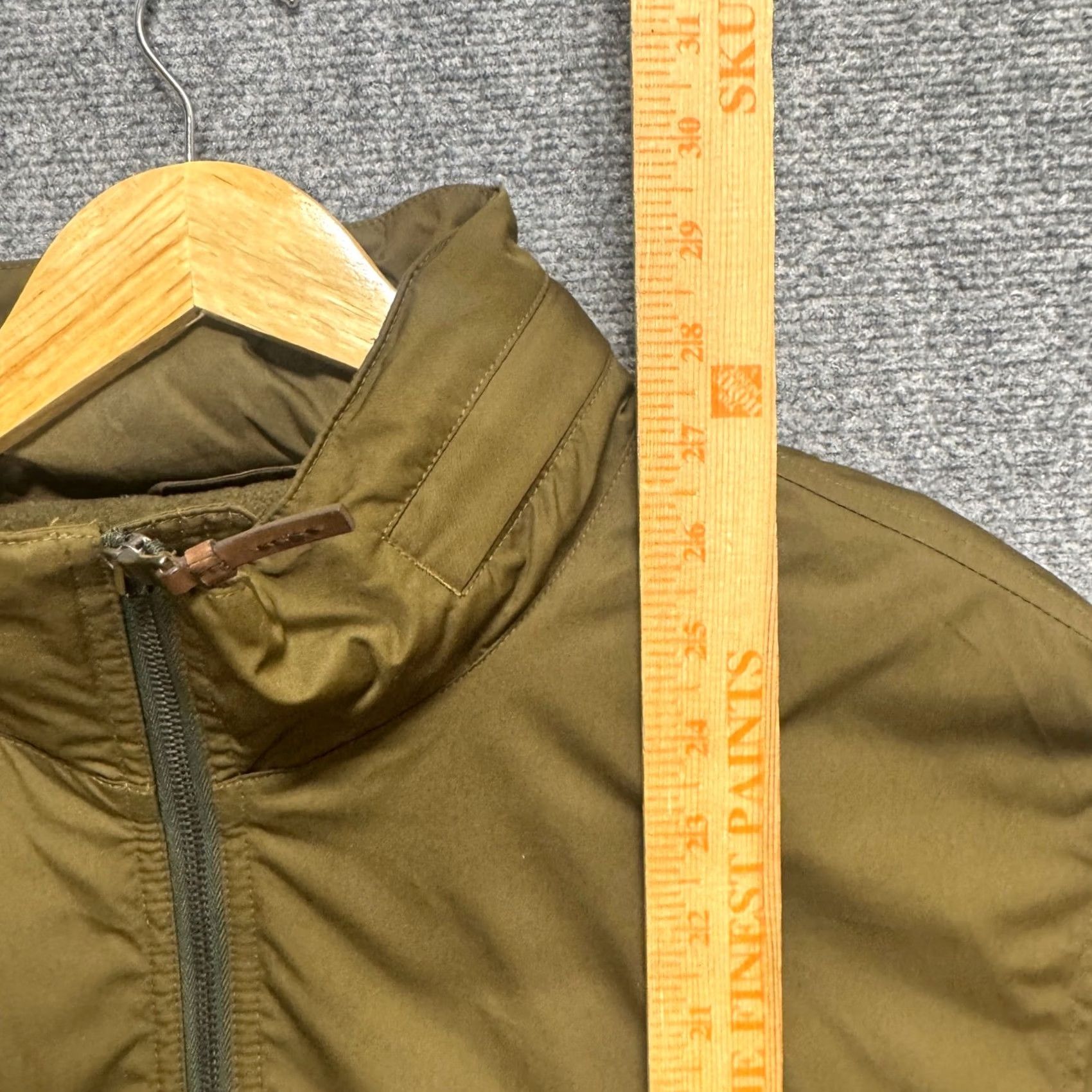 Ralph Lauren VINTAGE Polo Ralph Lauren Zip Bomber Jacket Hidden Hoodie Fleece Lined Green Mens XL Size US XL / EU 56 / 4 - 4 Thumbnail