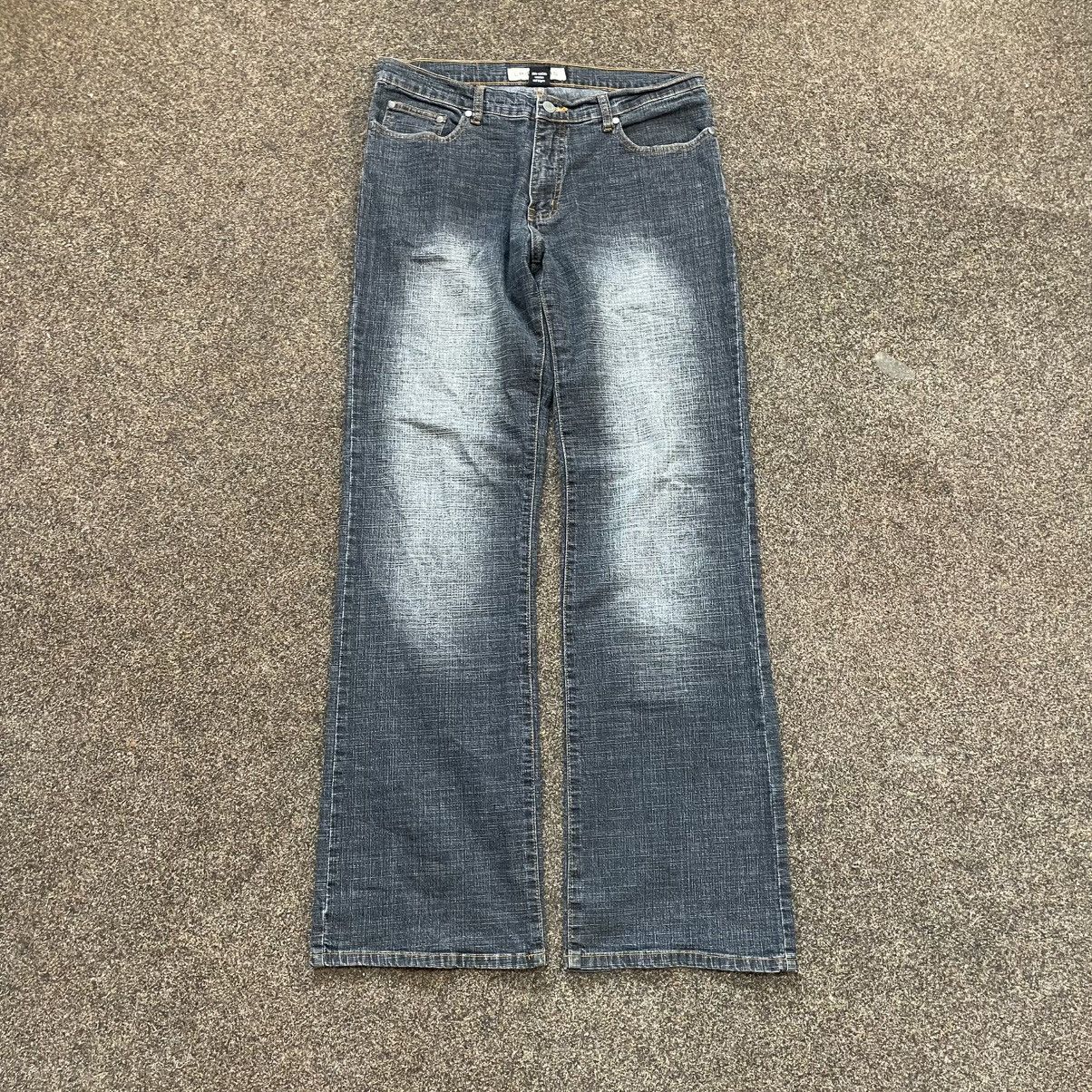 Vintage Vintage Y2K Faded Flared Denim Jeans 90s Baggy Wide Leg M Size 32" / US 10 / IT 46 - 1 Thumbnail