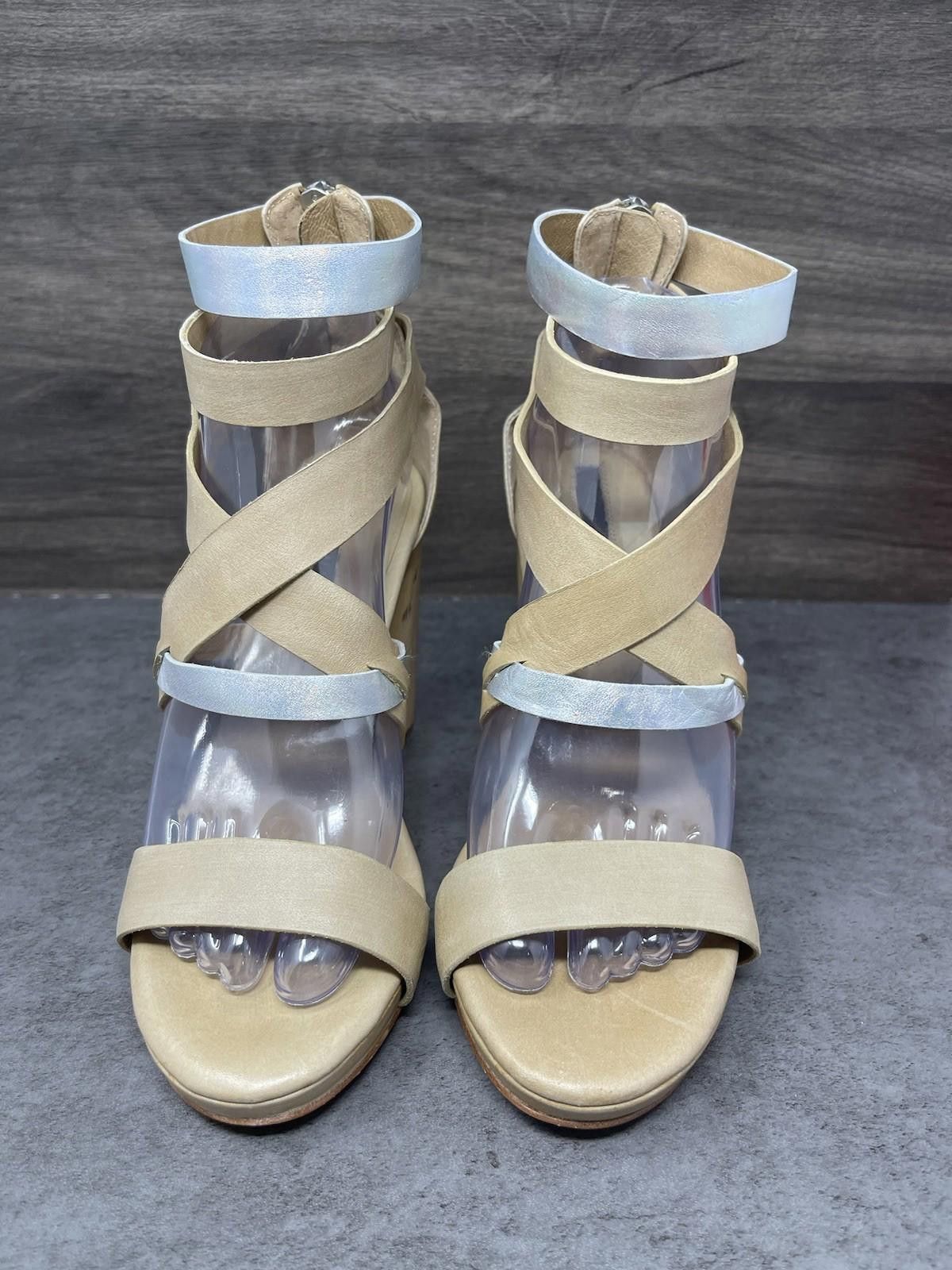 Other Modern Vintage Sandals Womens Size 7 (38) Strappy Open Toe Size US 7 / IT 37 - 3 Thumbnail
