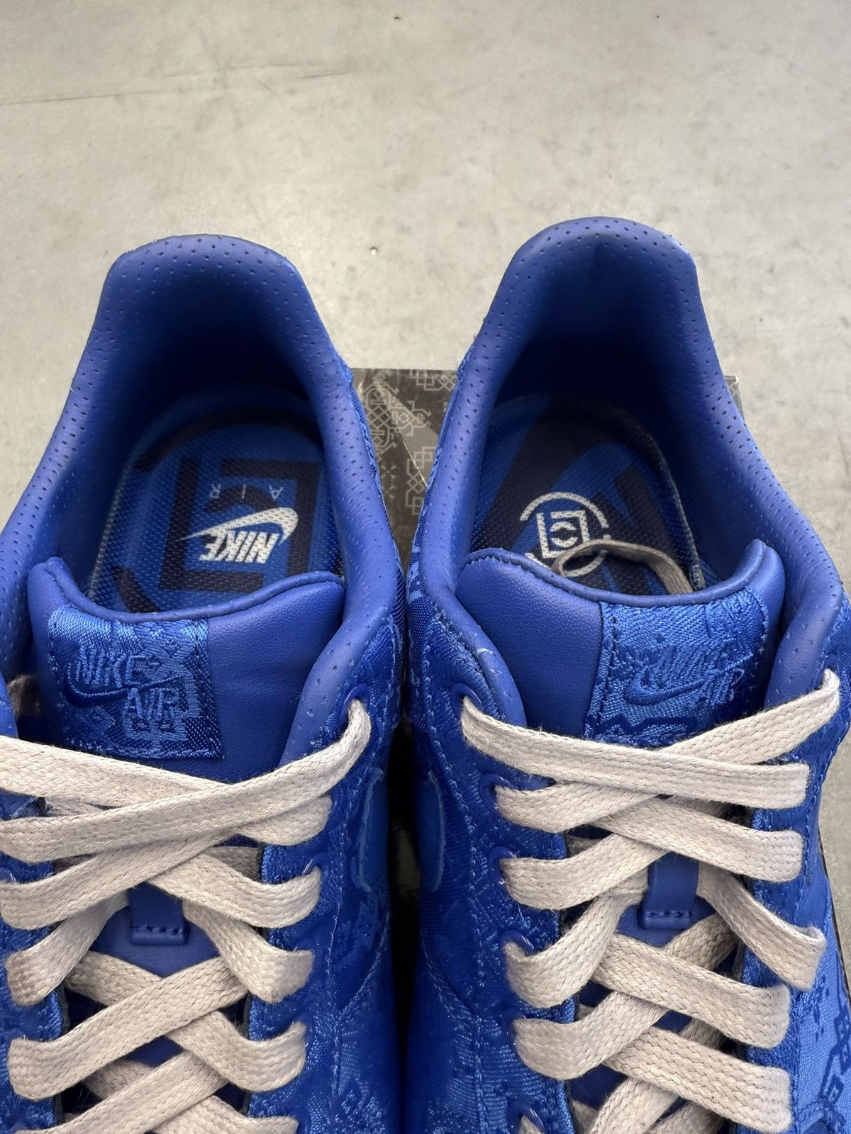 Nike 2019 Nike Air Force 1 Low CLOT Blue Silk Size US 10.5 / EU 43-44 - 10 Thumbnail