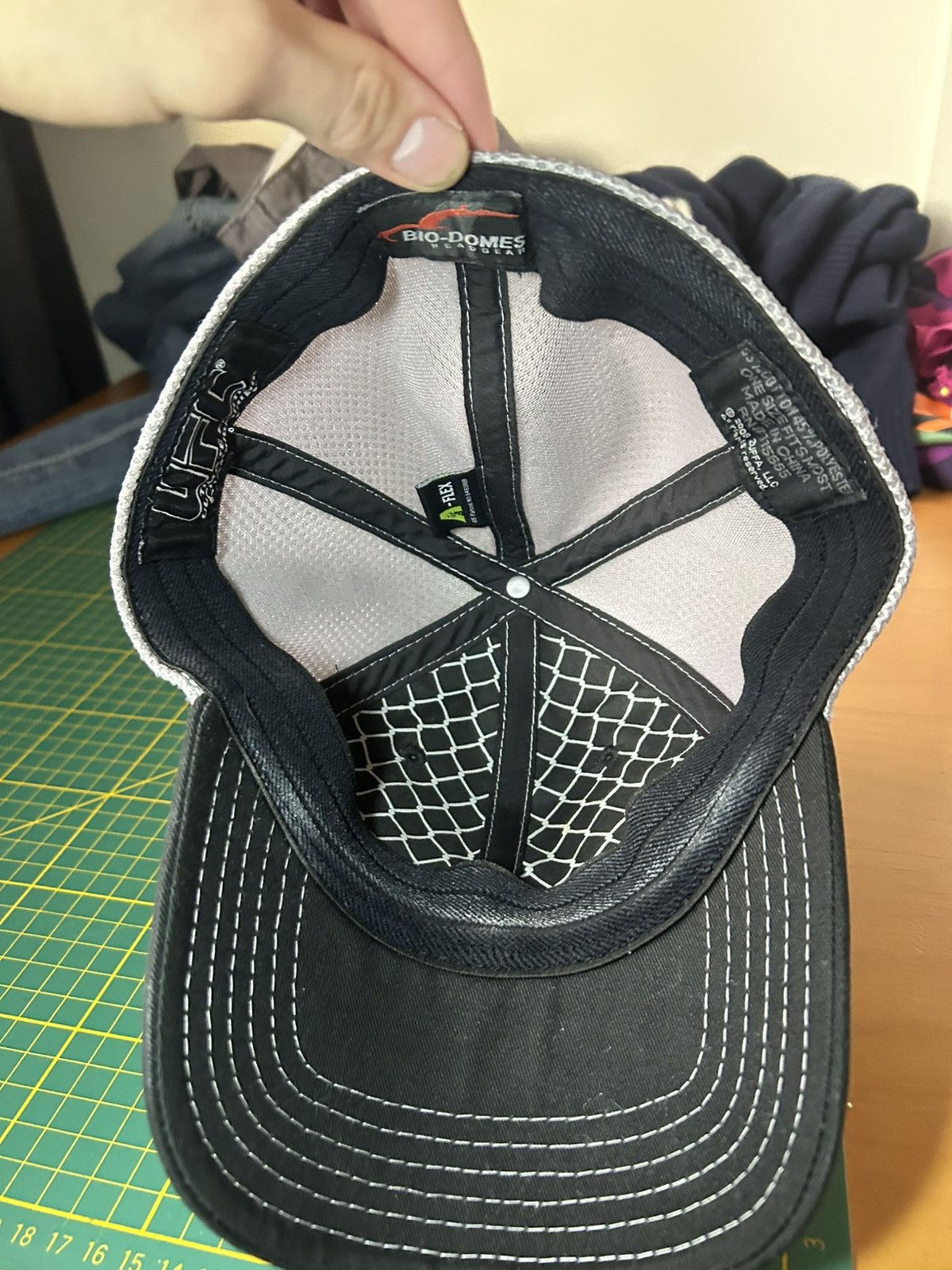 Vintage 2008 Official UFC a-flex trucker hat Size ONE SIZE - 10 Thumbnail