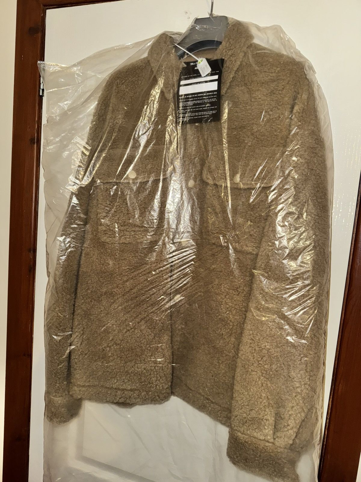 Palm Angels Palm Angels Camel Bear In Mind Overshirt. Size L . 50 Size US M / EU 48-50 / 2 - 6 Thumbnail