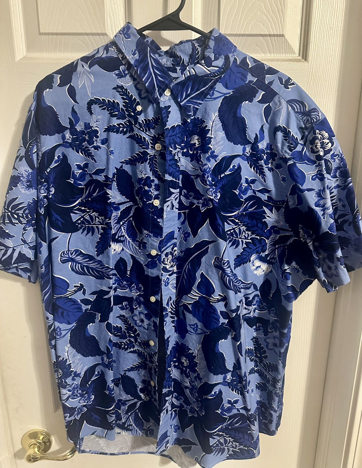 Polo Ralph Lauren Polo Ralph Lauren blue floral classic fit oxford shirt XXL Size US XXL / EU 58 / 5 - 1 Thumbnail