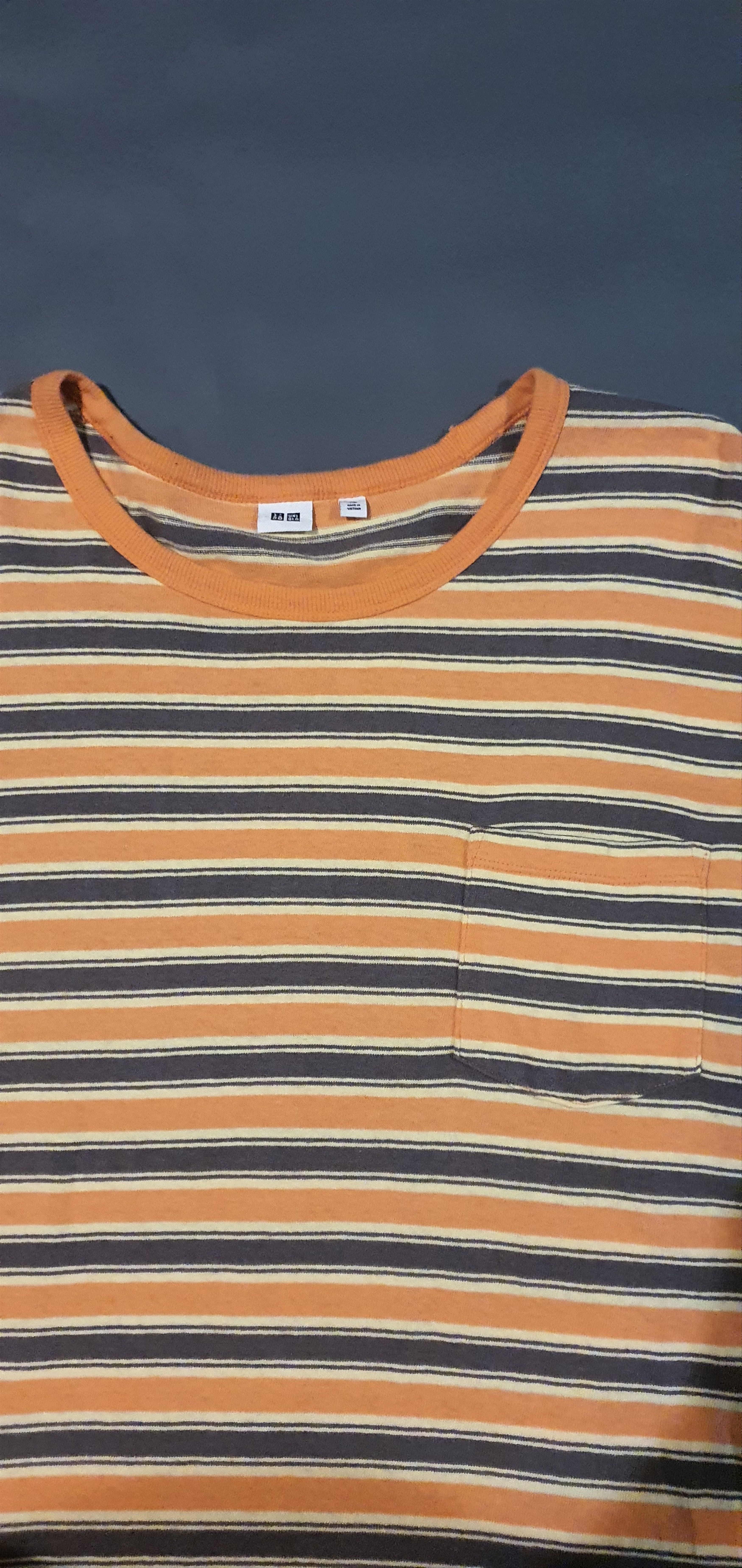 Uniqlo Uniqlo U Striped Pocket T-Shirt Size US XL / EU 56 / 4 - 3 Thumbnail
