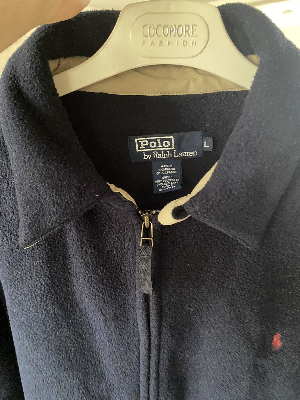 Polo Ralph Lauren 00s Polo Ralph Lauren Fleece Jacket Vintage Teddy Size US L / EU 52-54 / 3 - 9 Thumbnail