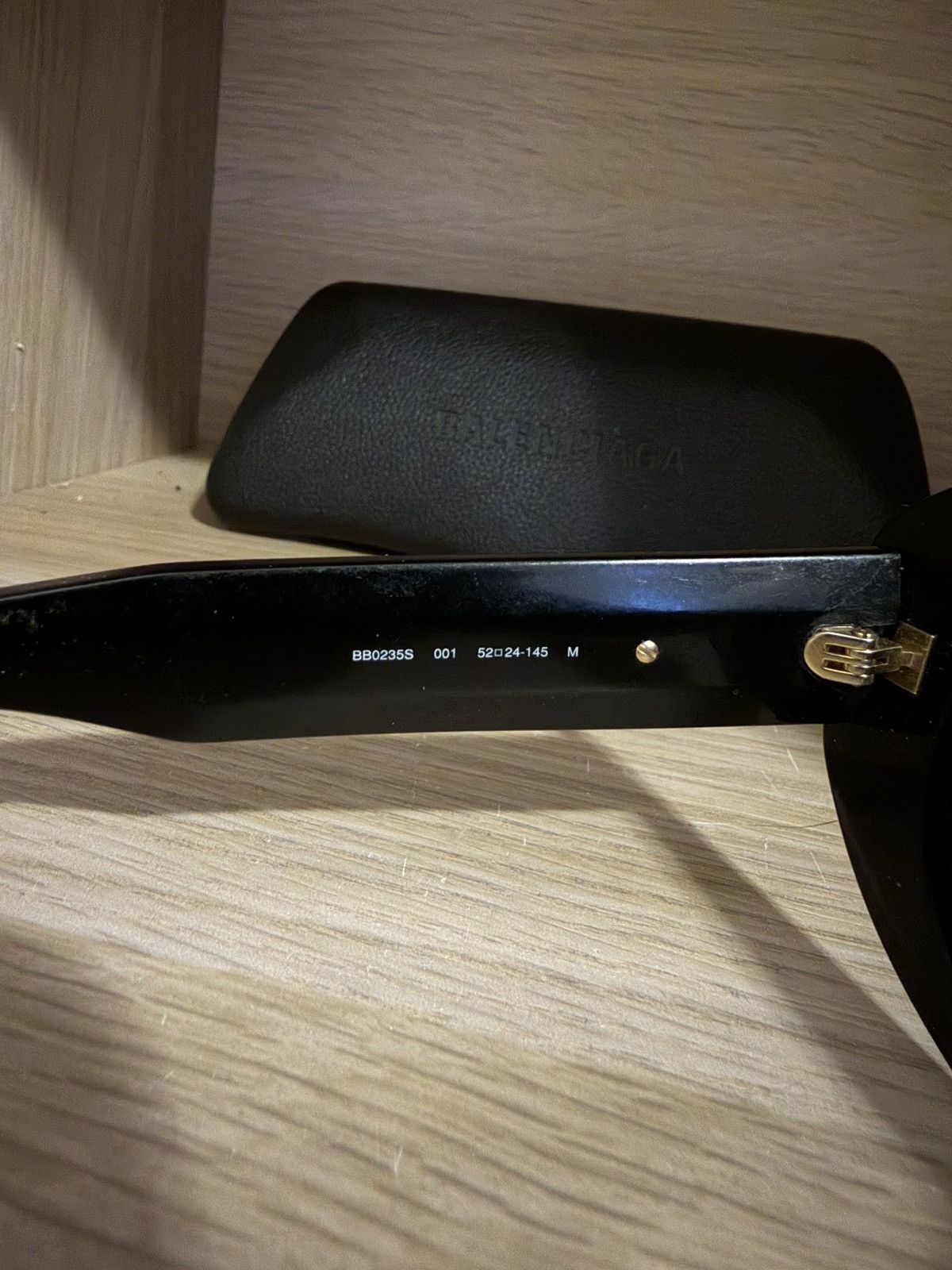 Balenciaga Balenciaga BBO235S 001 Sunglasses Black Size ONE SIZE - 9 Thumbnail