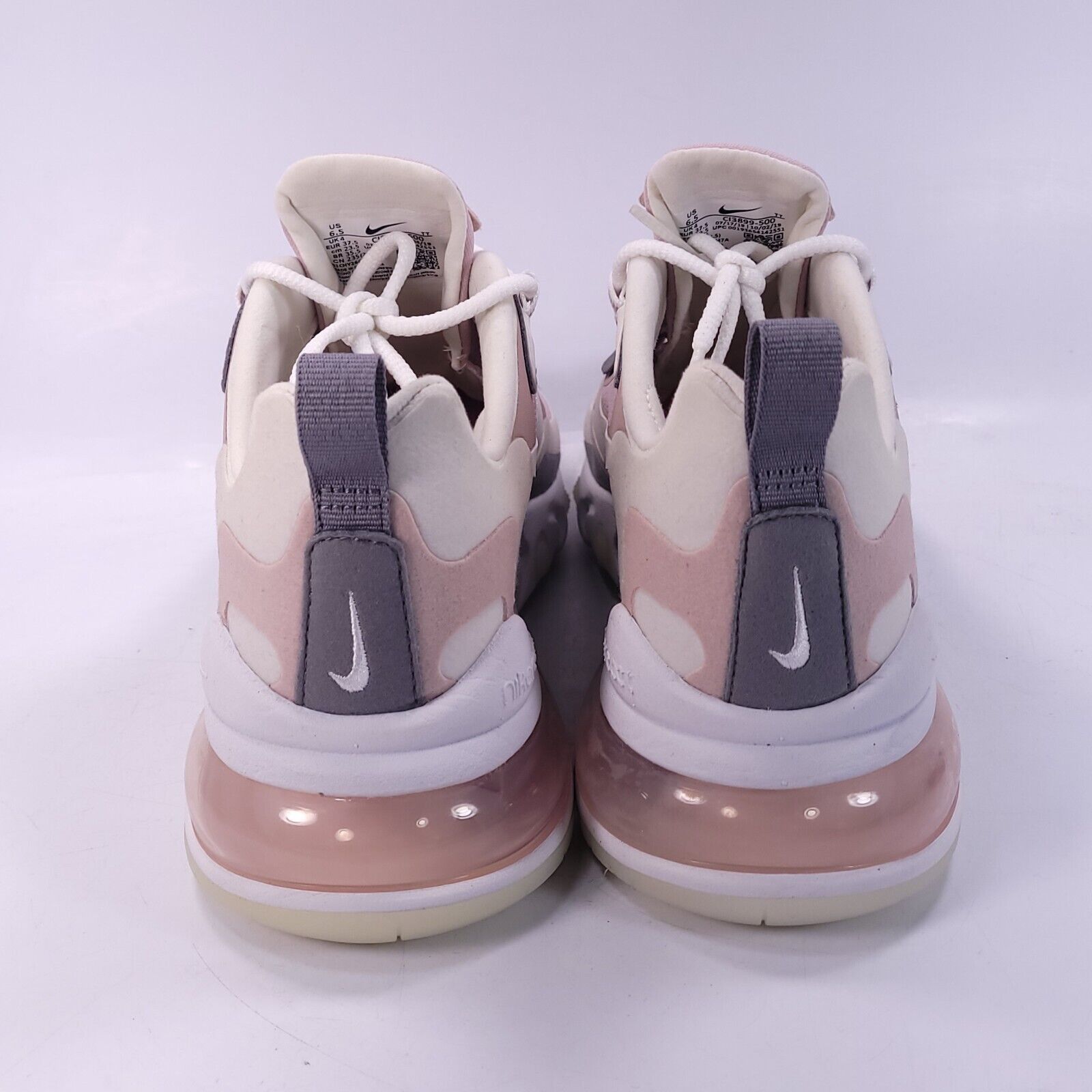 Nike Nike Air Max 270 React Shoe Womens Size 6.5 CI3899-500 Pink Size US 6.5 / IT 36.5 - 3 Thumbnail