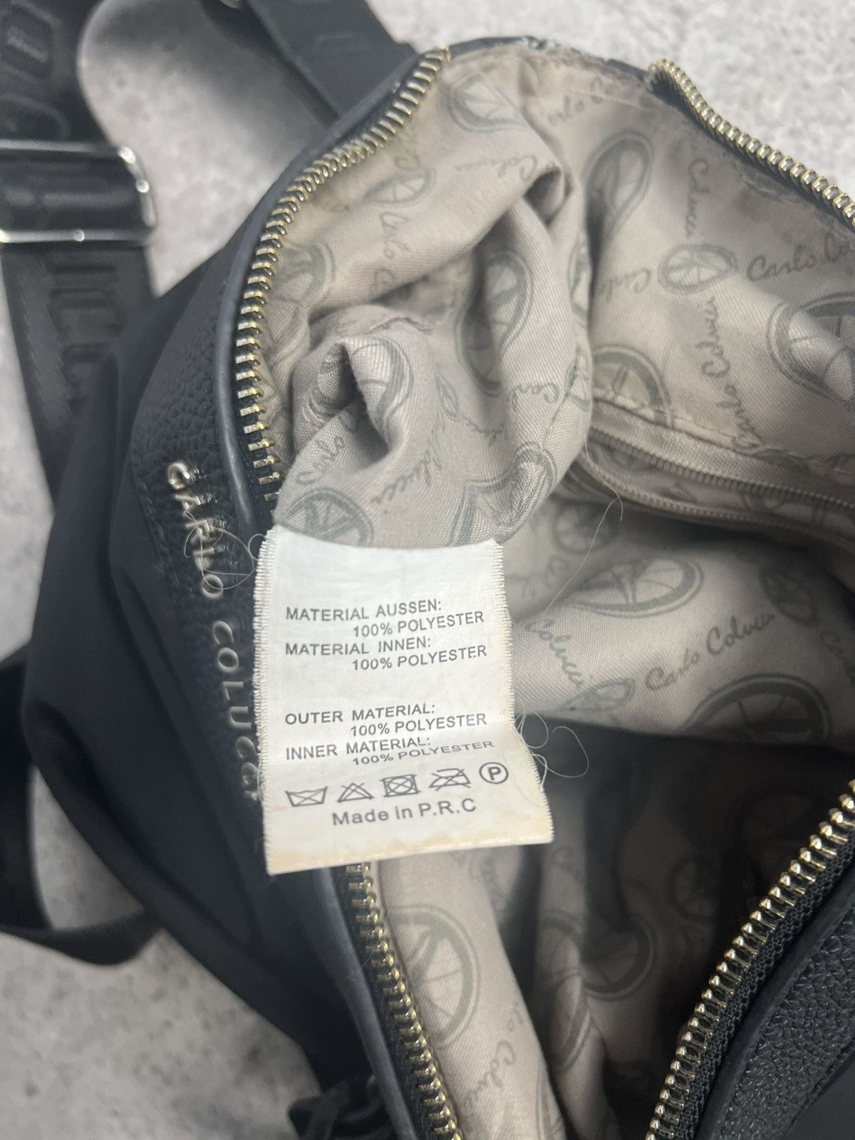 Carlo Colucci Carlo colucci nylon Bag Size ONE SIZE - 9 Thumbnail