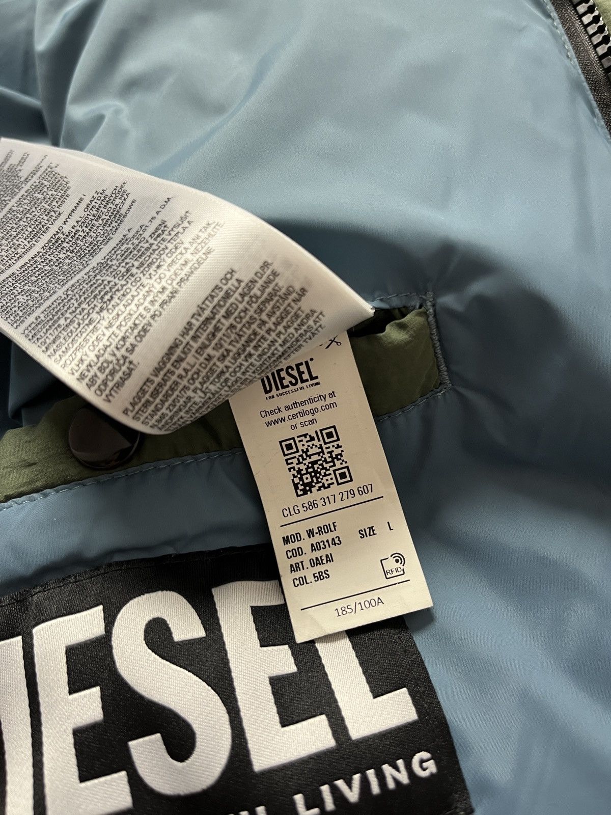 Diesel DDP Diesel W-Rolf Down Puffer Jacket Size Large Size US L / EU 52-54 / 3 - 9 Thumbnail