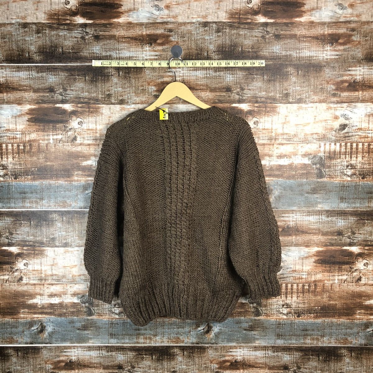 Homespun Knitwear × Japanese Brand Japanese Brand Brown Knitwear #A1873 Size M / US 6-8 / IT 42-44 - 9 Thumbnail