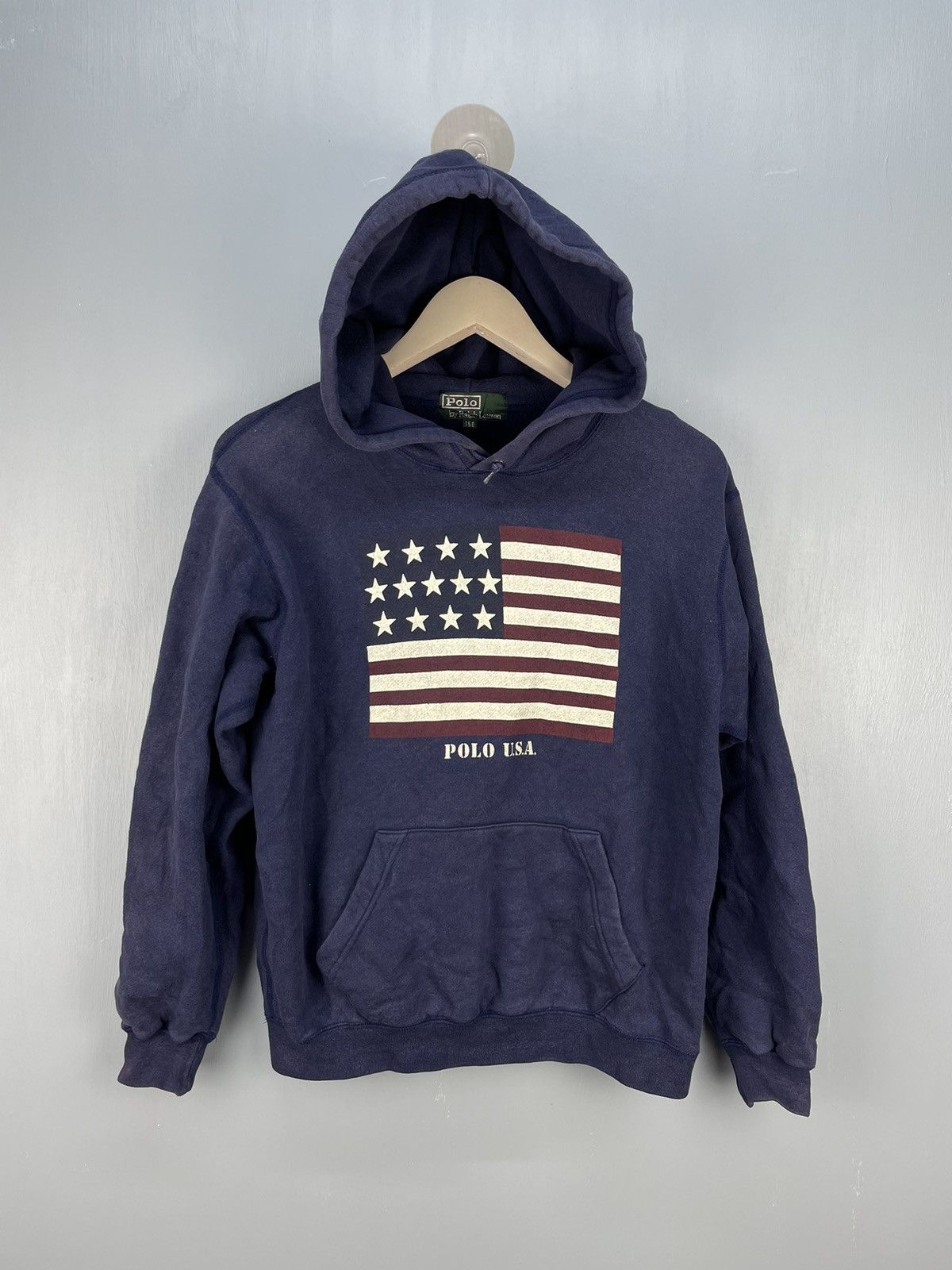 Polo Ralph Lauren Vintage Polo Ralph Lauren Polo USA hoodie Size US S / EU 44-46 / 1 - 1 Thumbnail