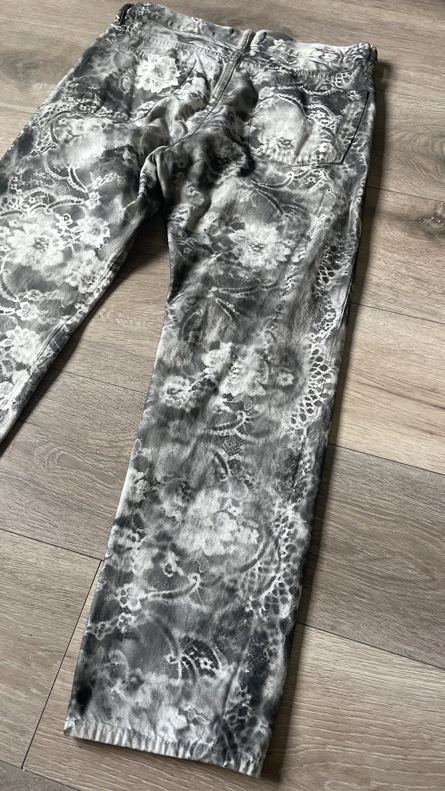Handmade Honeymoon Hand Painted Denim Size US 32 / EU 48 - 7 Thumbnail