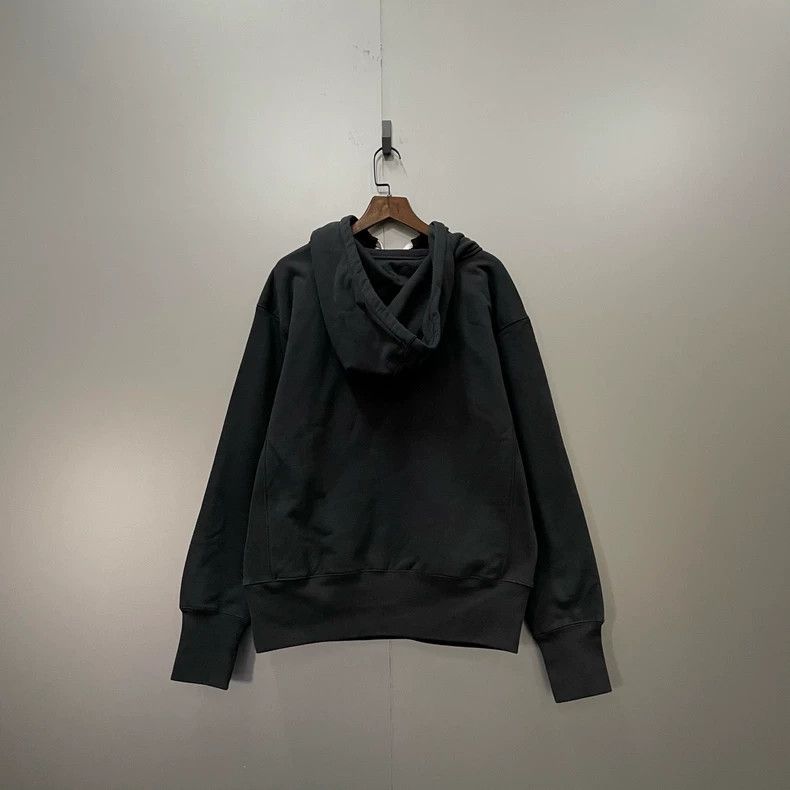 Maison Margiela Maison Margiela Black patterned printed hoodie 2502-Nextarr Size US M / EU 48-50 / 2 - 2 Thumbnail