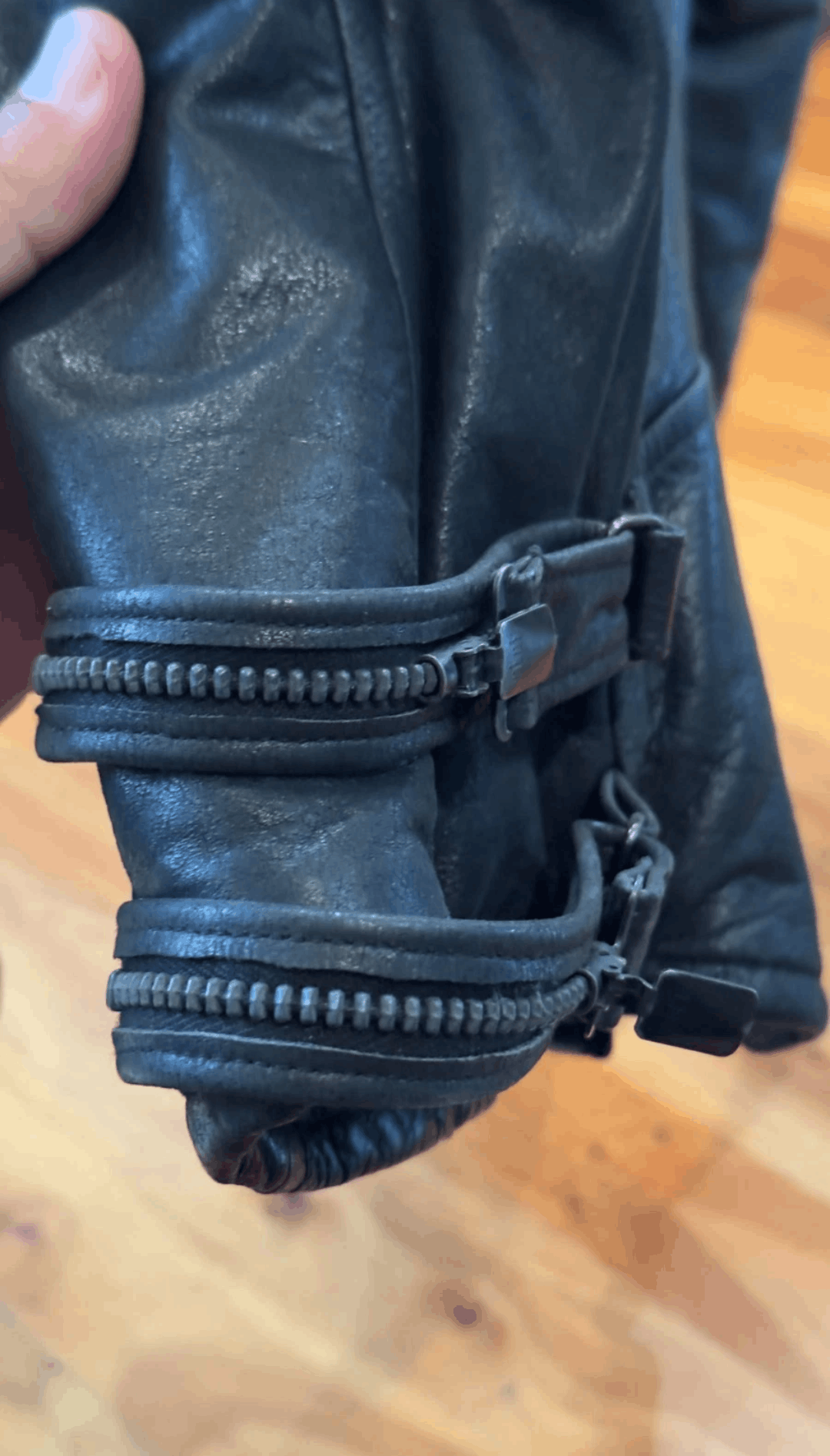 Diesel Diesel '63' Leather Motorcycle Jacket - Men's Medium - Rare Size US M / EU 48-50 / 2 - 6 Thumbnail