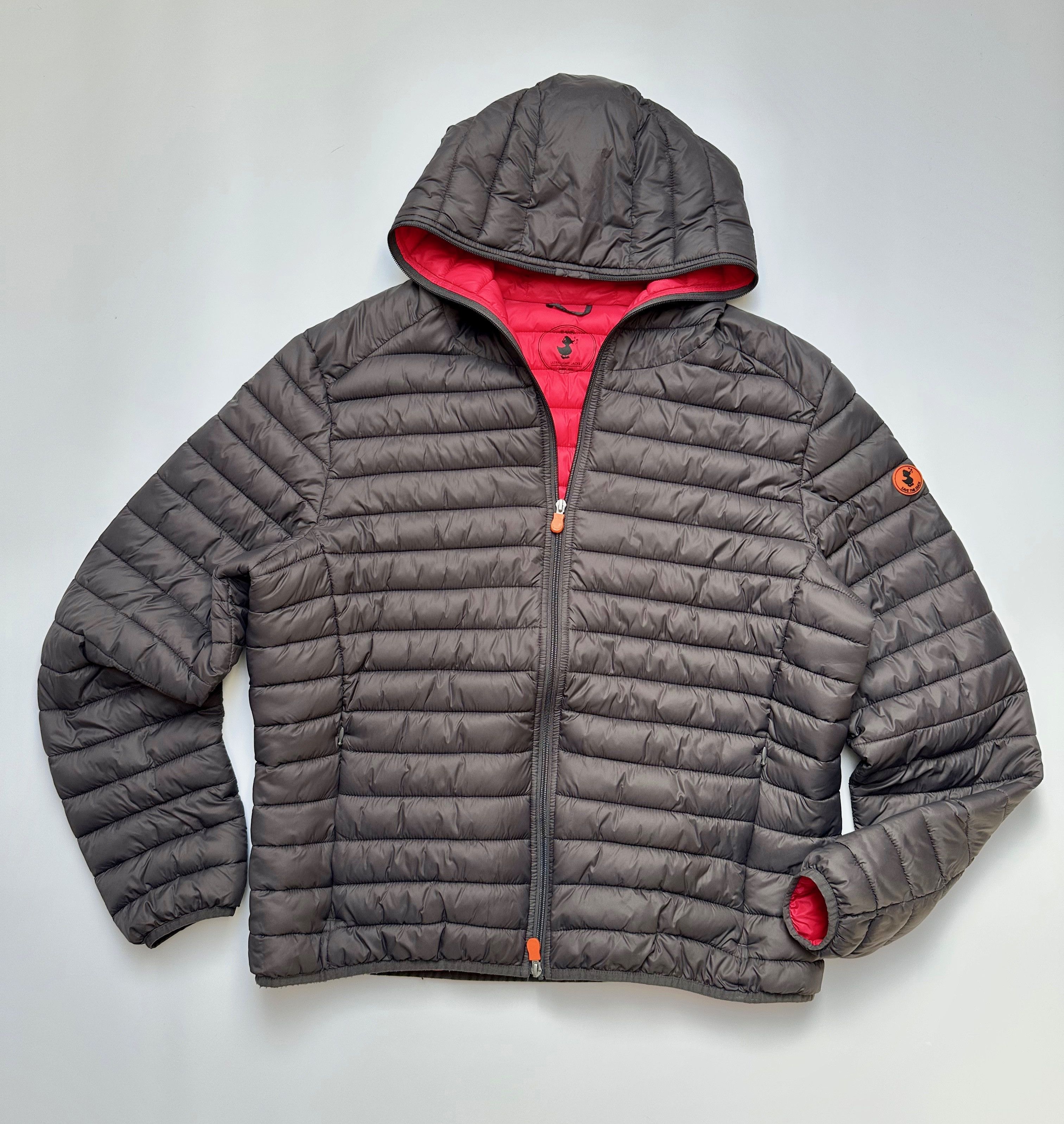 Save The Duck Save The Duck Ultra Light Padded Hooded Jacket Plumtech Size US XXL / EU 58 / 5 - 1 Thumbnail