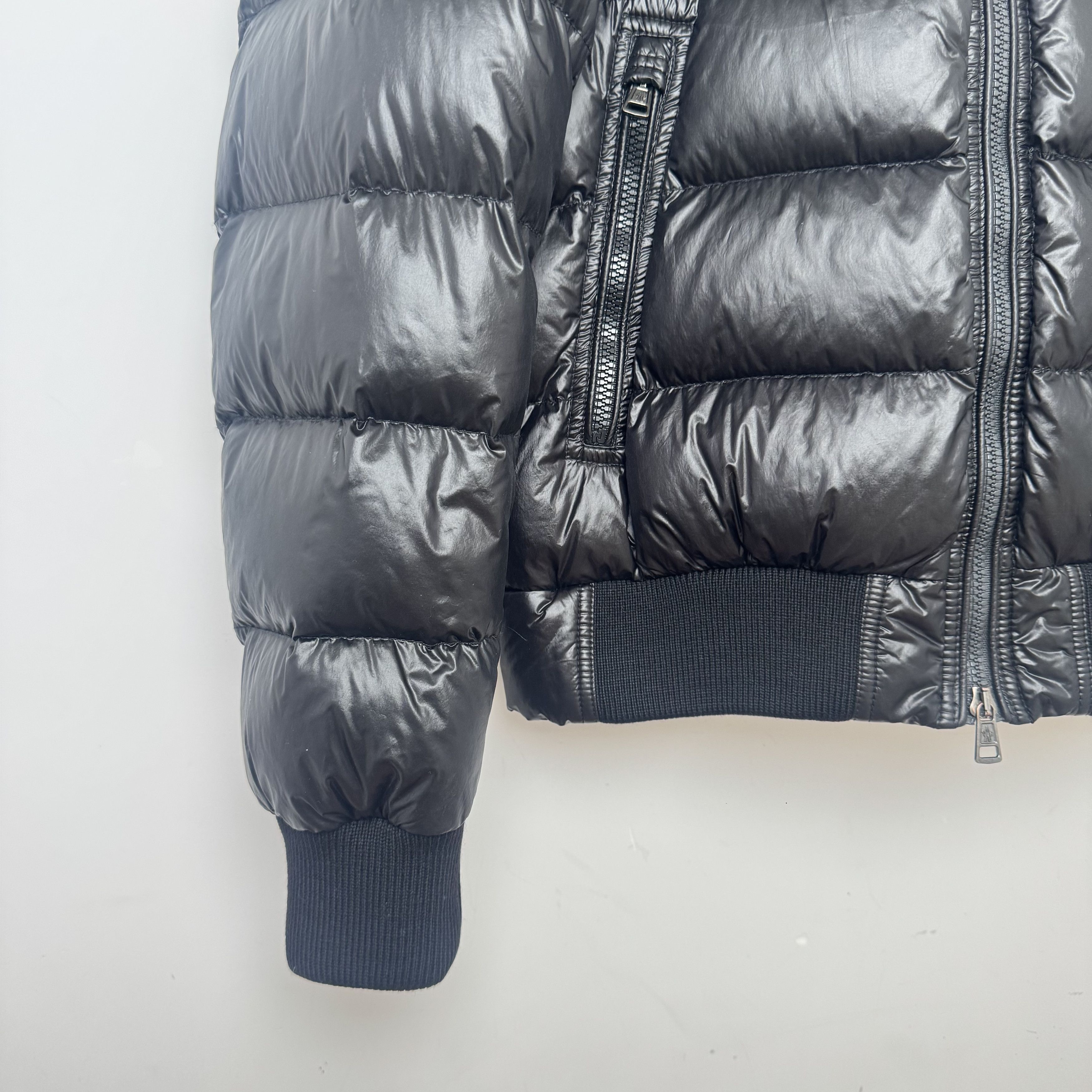 Moncler Moncler Marque Hooded Down Jacket Black (2/M) Size US M / EU 48-50 / 2 - 7 Thumbnail