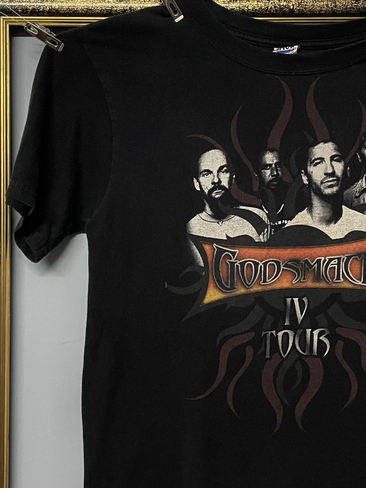 Band Tees Vintage Original Godsmack American Rock Band IV Tour Faded Size US S / EU 44-46 / 1 - 3 Thumbnail