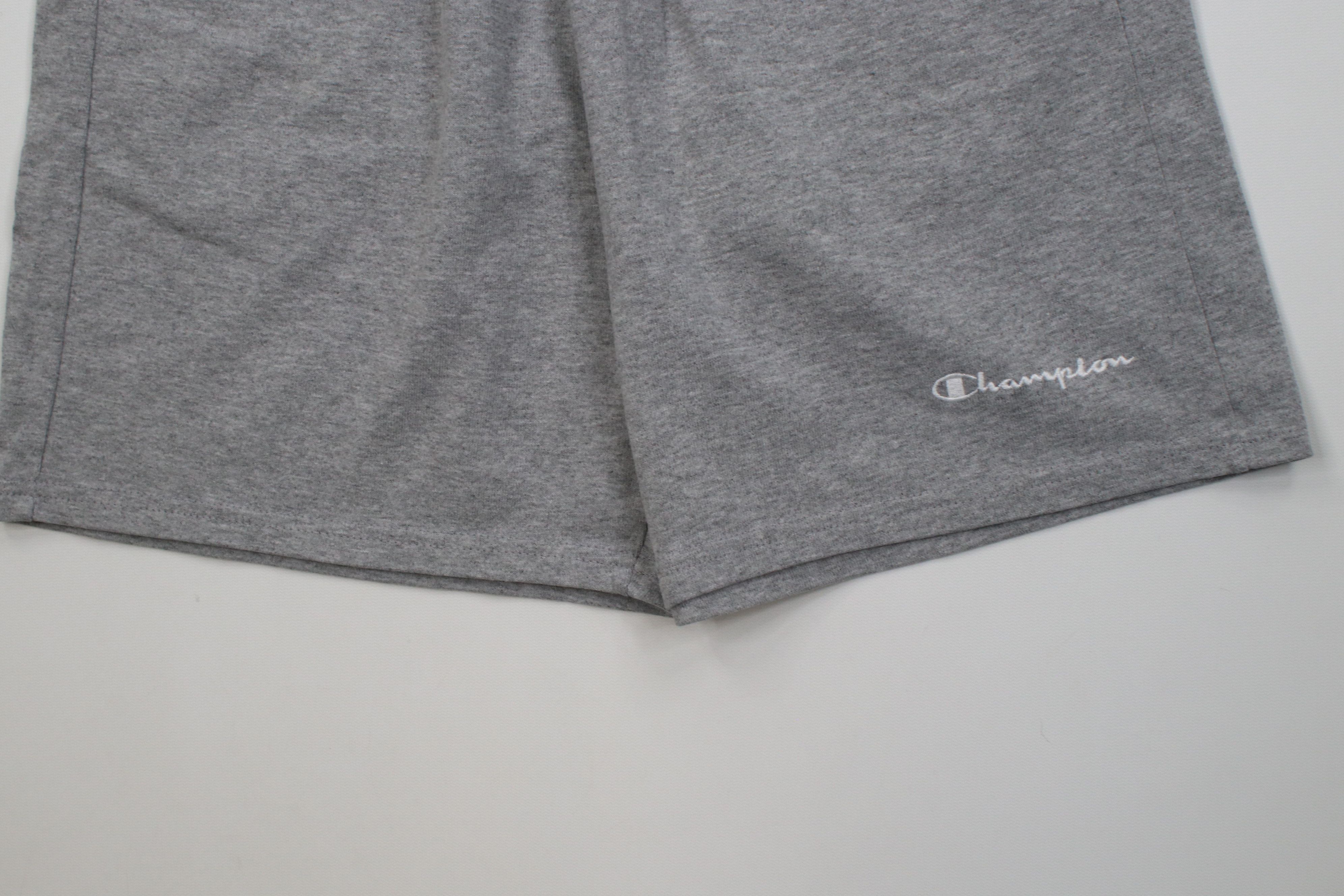 Champion Vintage 90s Champion Above Knee Shorts Heather Gray Size US 34 / EU 50 - 4 Thumbnail