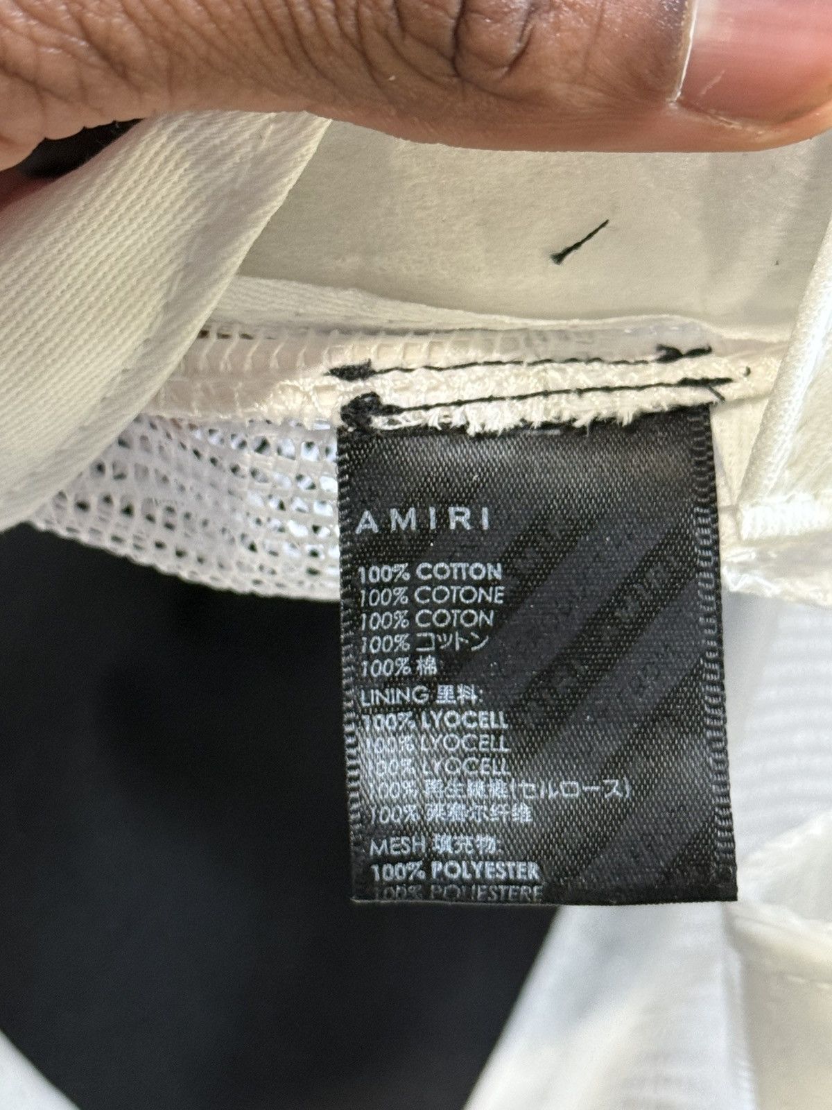 Amiri AMIRI CORE LOGO TRUCKER HAT Size ONE SIZE - 5 Thumbnail