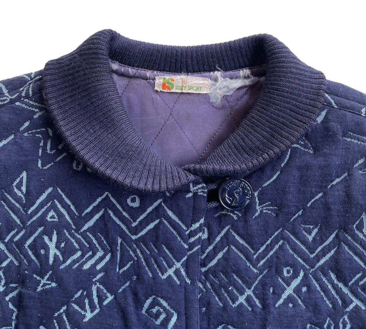 Issey Miyake Vintage Issey Miyake Sport Quilted Cardigan Jacket Size M / US 6-8 / IT 42-44 - 16 Thumbnail