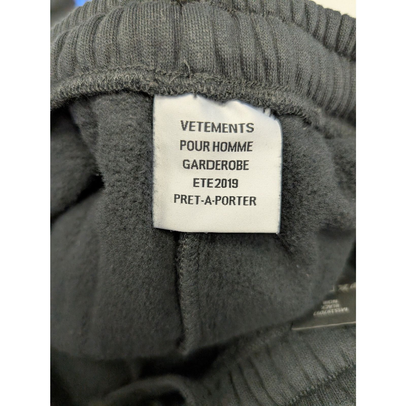 Vetements o1rshd1 Sweatpants / Joggers in Noir Size US 30 / EU 46 - 11 Thumbnail