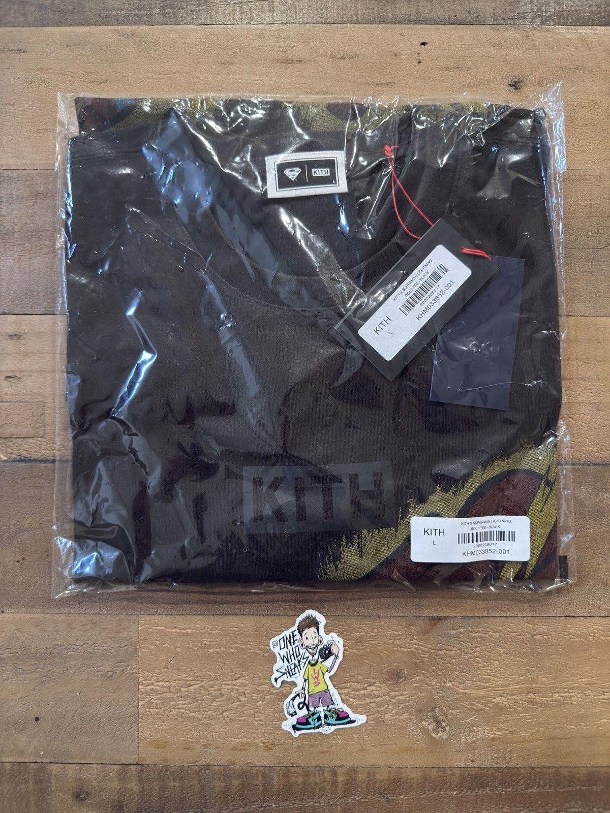 Kith Kith x Superman Lightning Bolt Tee Size Large Size US L / EU 52-54 / 3 - 6 Thumbnail