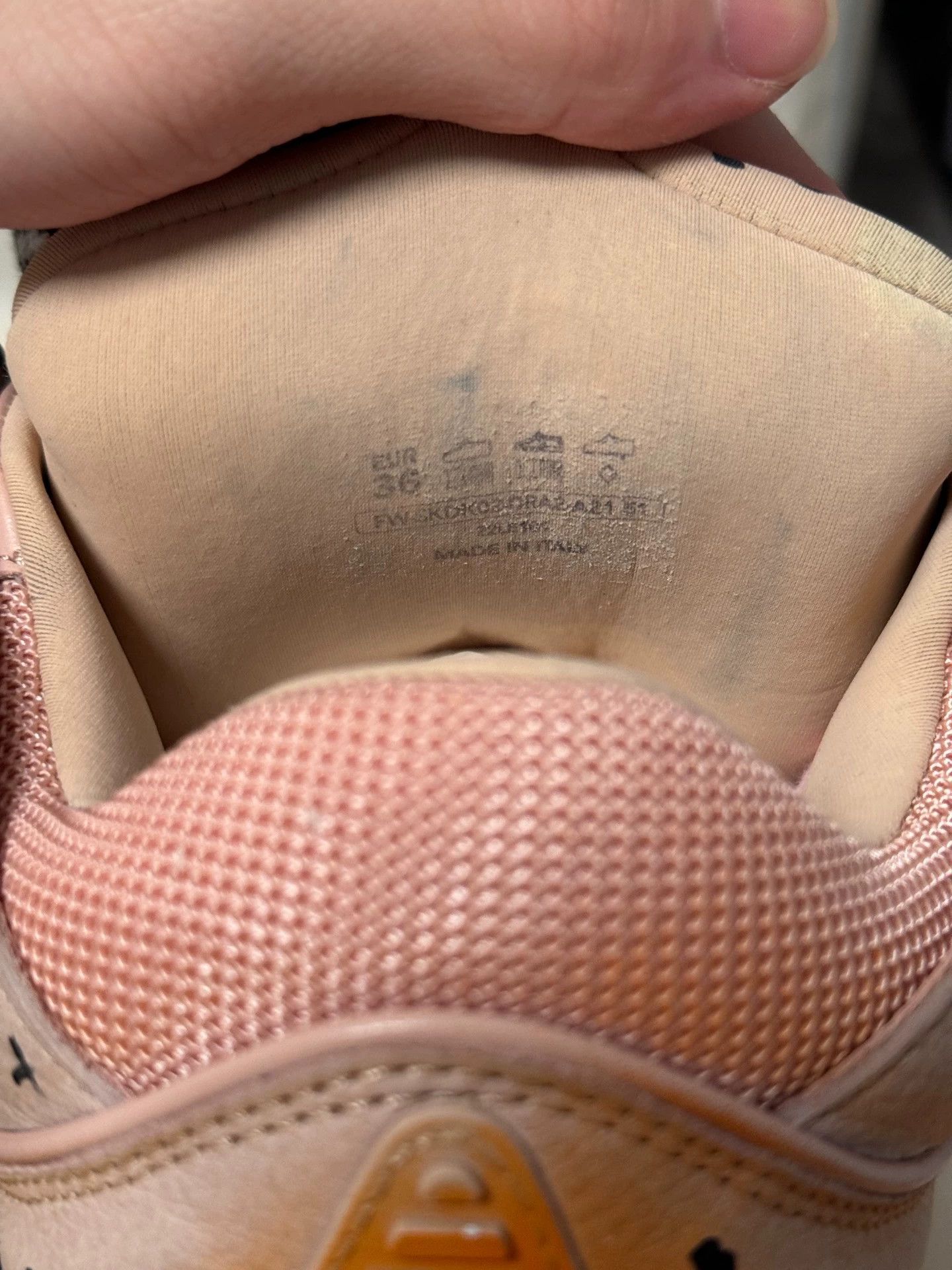 Lanvin Lanvin Curb Pink dip-dye Women's 36 Size US 5.5 / IT 35.5 - 7 Thumbnail