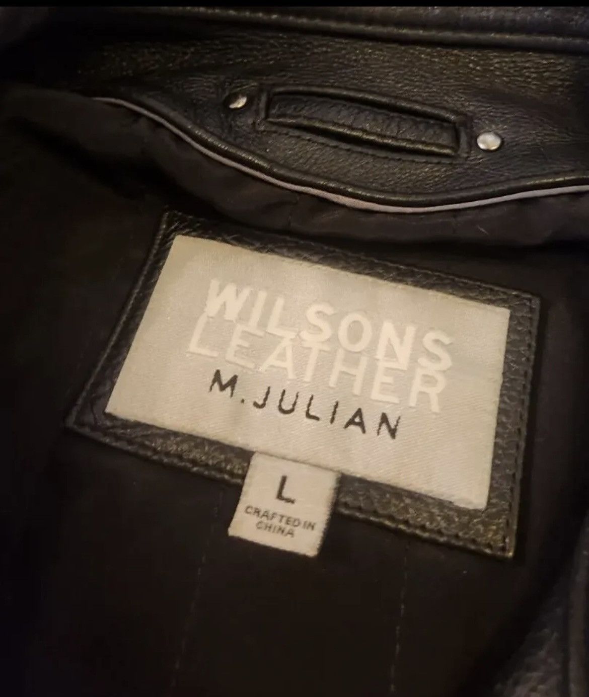 Wilsons Leather wilson’s leather m julian vintage leather jacket Size US L / EU 52-54 / 3 - 10 Thumbnail