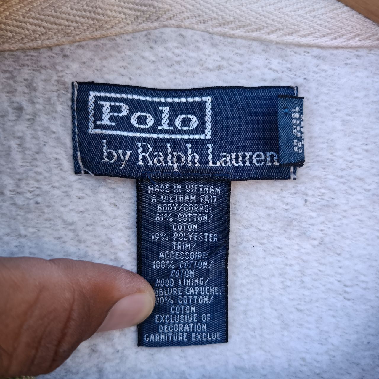 Polo Ralph Lauren × Vintage Vintage Polo Ralph Lauren Rasta Design Hoodie Zip Up Size US S / EU 44-46 / 1 - 9 Thumbnail