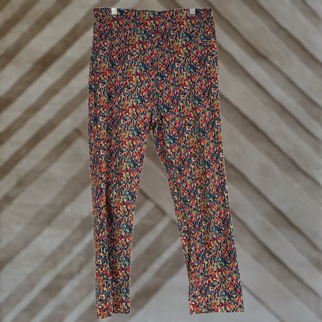 Soft Surroundings Soft Surroundings Pants Womens S WOMEN MULTICOLOR ELASTIC WAIST ART WEAR Size 28" / US 6 / IT 42 - 1 Thumbnail
