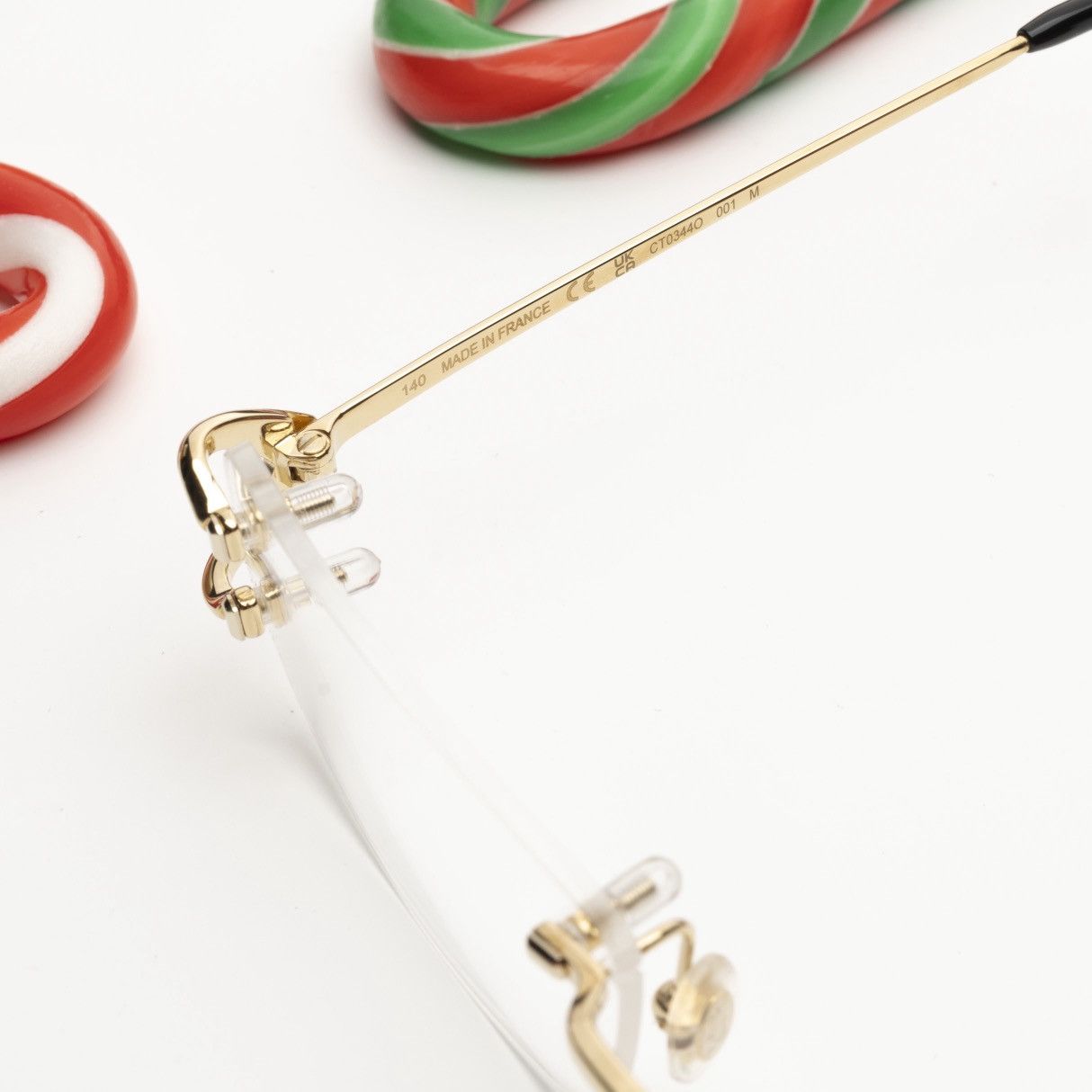 Cartier CARTIER CT0344O 001 GLASSES Size ONE SIZE - 4 Thumbnail