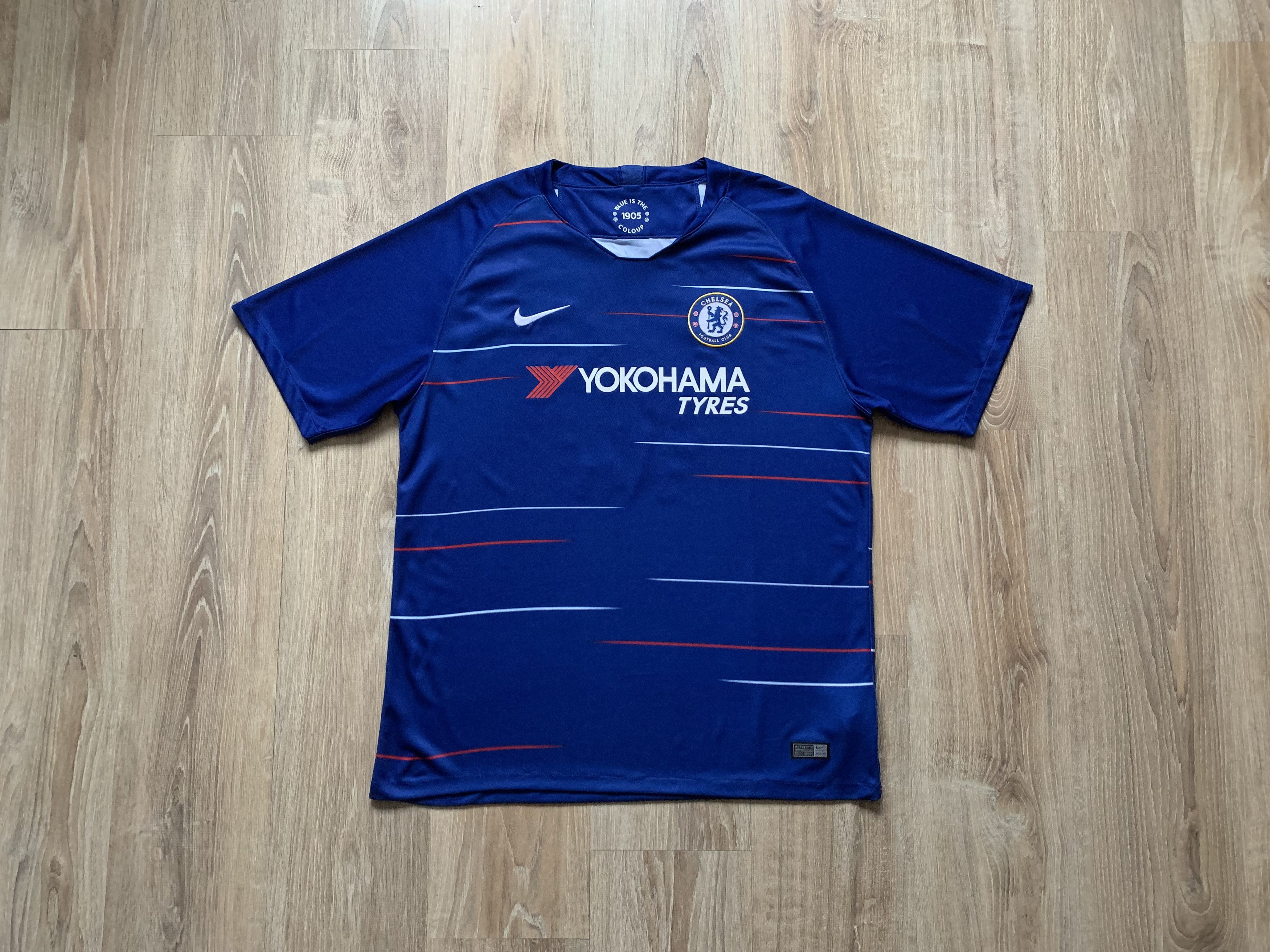 Chelsea Soccer × Nike Chelsea Final Baku 2019 Jersey Eden Hazard