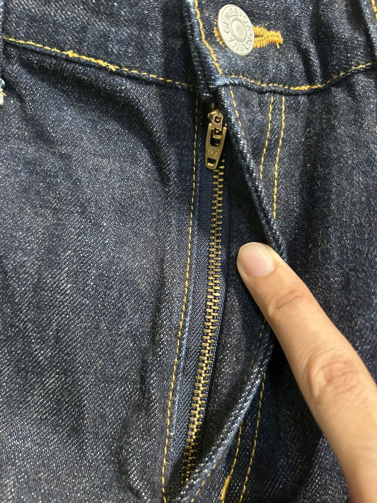Japanese Brand × Kapital × Vintage Rare Kojima Genes Japanese Denim Jeans made in japan Size US 33 - 7 Thumbnail