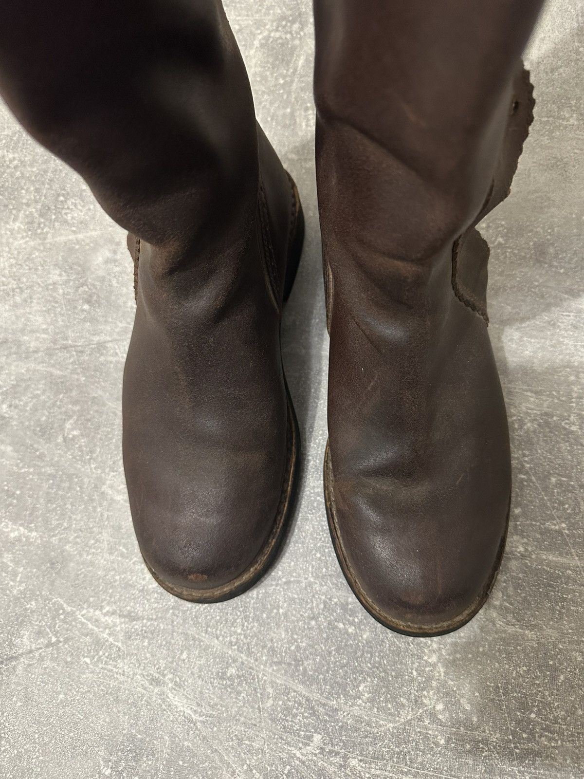 Vintage Vintage high boxer boots moto biker shoes core Size US 8 / IT 38 - 5 Thumbnail