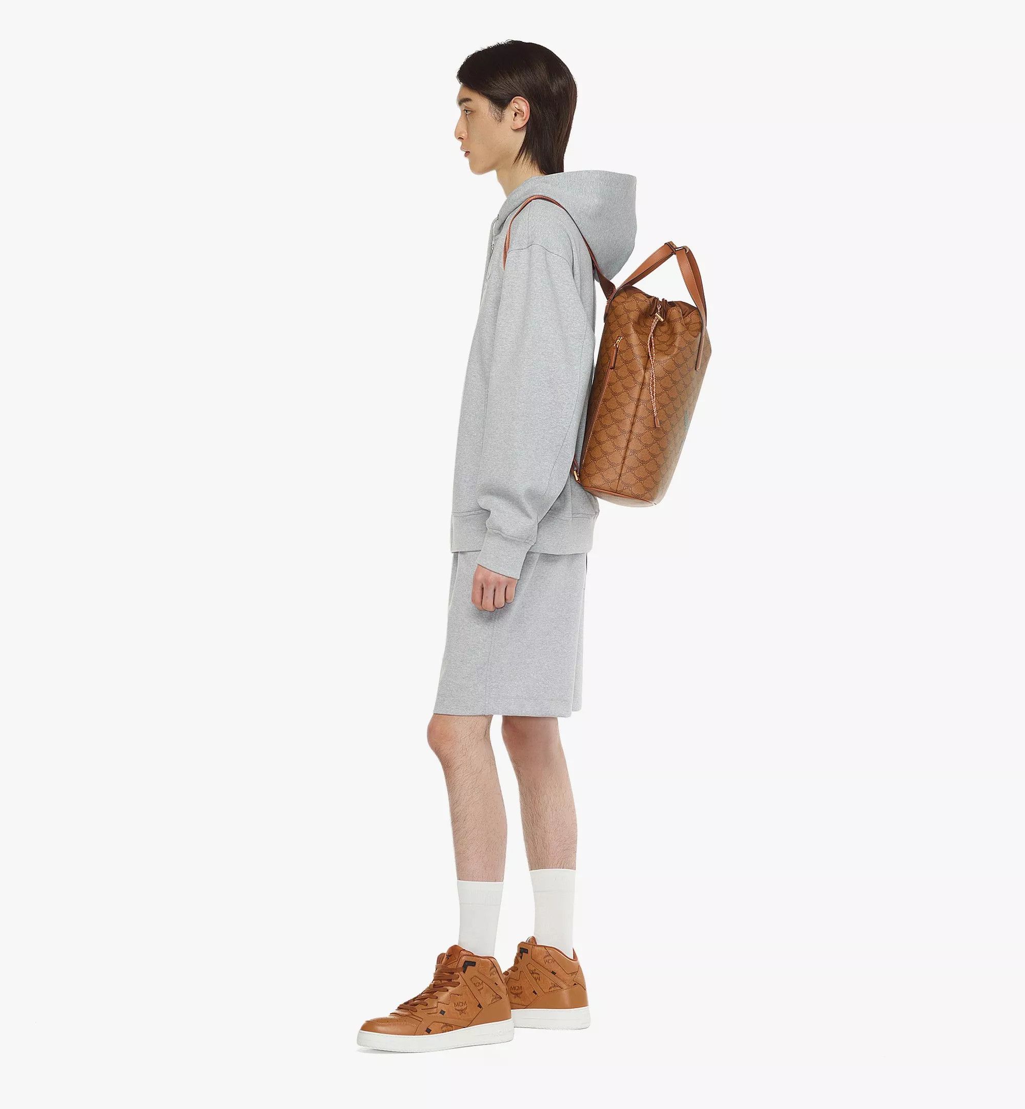 MCM o1mt1gz1224 Size: OS / Medium Backpack in Brown Size ONE SIZE - 6 Thumbnail