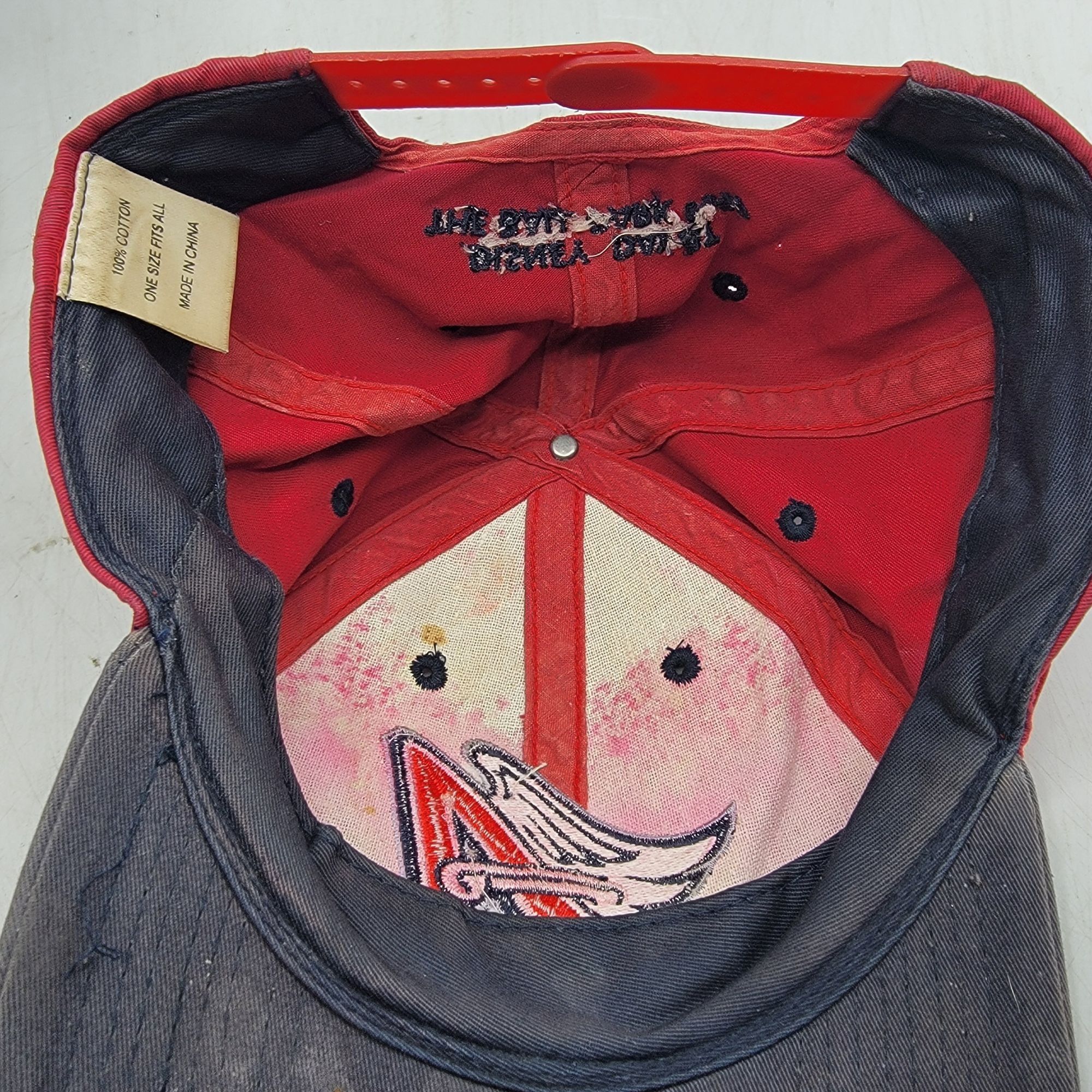 Vintage Los Angeles Angels Anaheim Baseball Hat Disney Day At Ballpa Size ONE SIZE - 7 Thumbnail