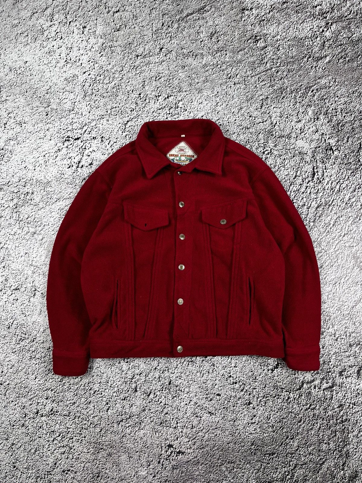 Vintage Vintage 90s western deep pile fleece jacket bomber Size US S / EU 44-46 / 1 - 1 Thumbnail