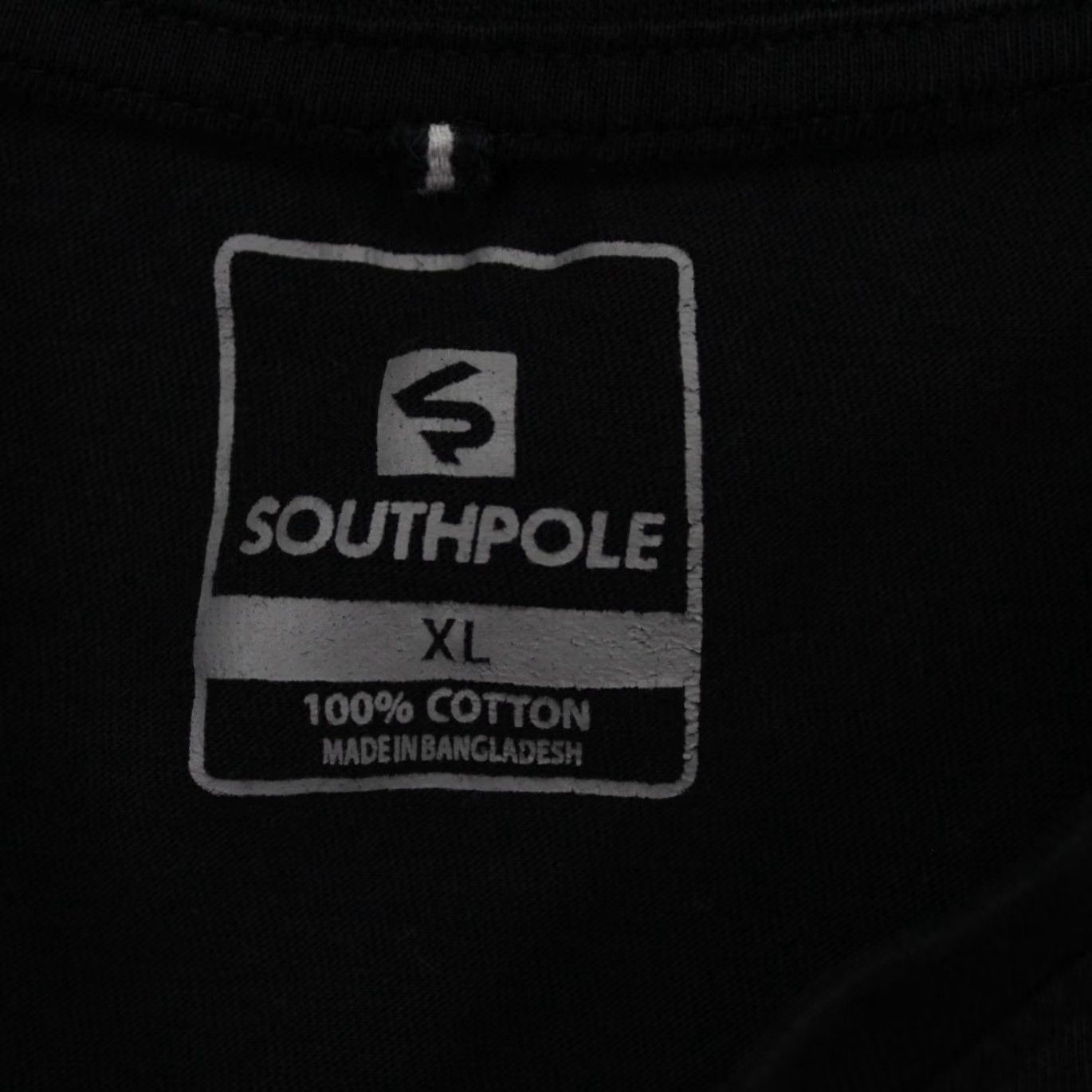 Southpole Southpole Shirt Mens XL Black Graphic Print 100% Cotton Short Sleeve Pullover Size US XL / EU 56 / 4 - 7 Thumbnail