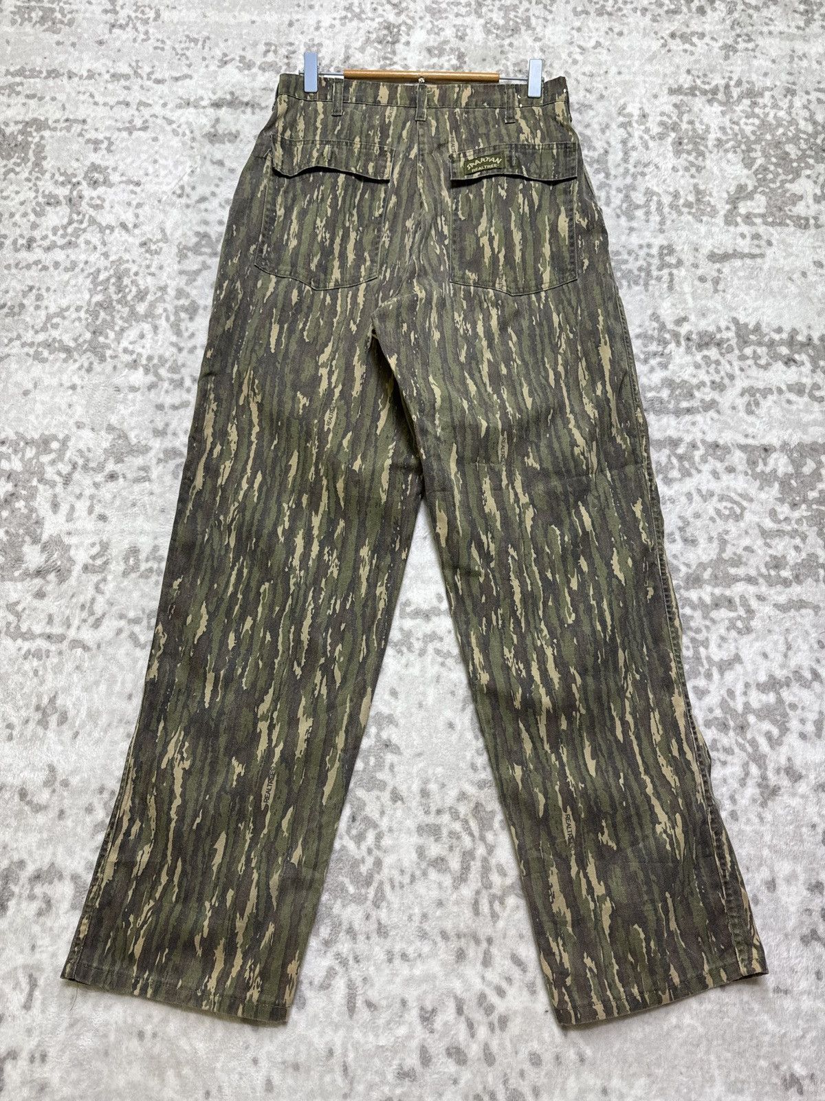 Realtree Vintage Spartan Realtree Camouflage Baggy Talon Zip Trouser Size US 29 - 2 Thumbnail