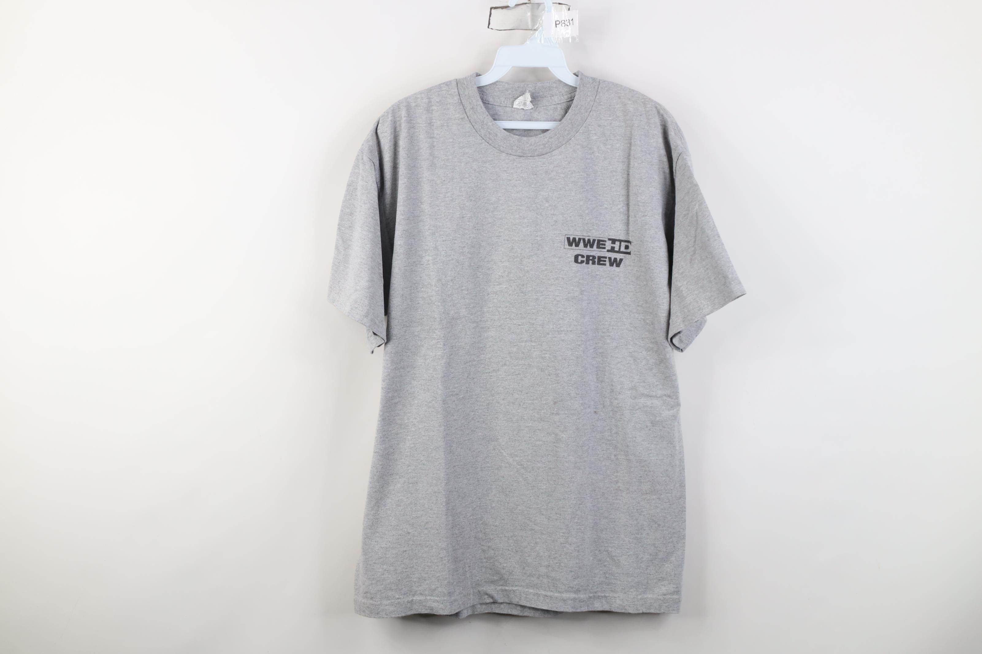 Vintage Vintage Y2K 2011 WWE Wrestling Tour T-Shirt Heather Gray Size US L / EU 52-54 / 3 - 1 Thumbnail