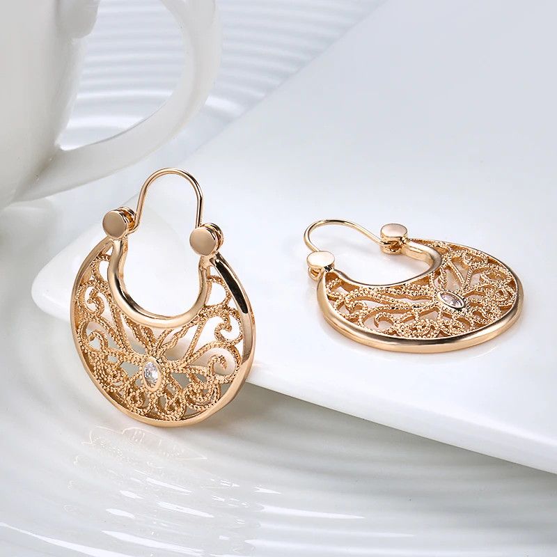 Other Vintage Gold Plated Earrings Size ONE SIZE - 6 Thumbnail