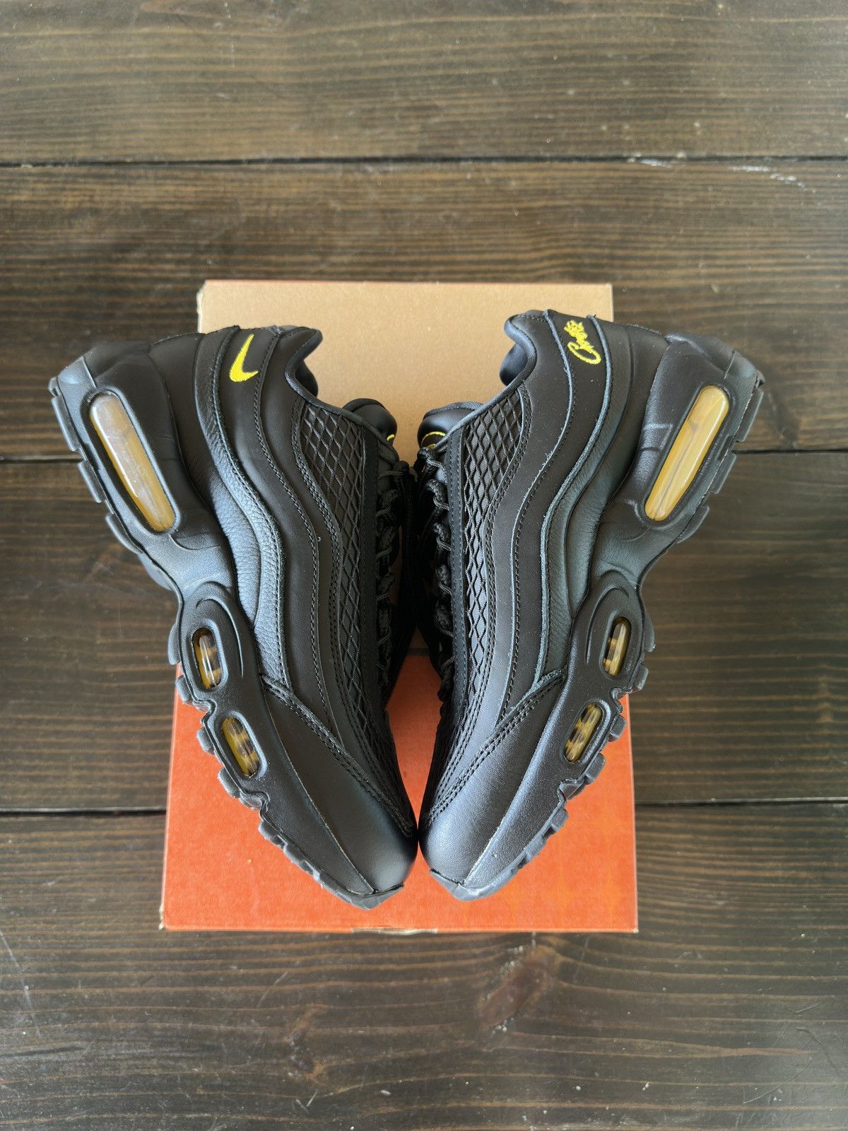 Corteiz × Nike Corteiz x Nike Air Max 95 Honey Black Size US 8 / EU 41 - 6 Thumbnail