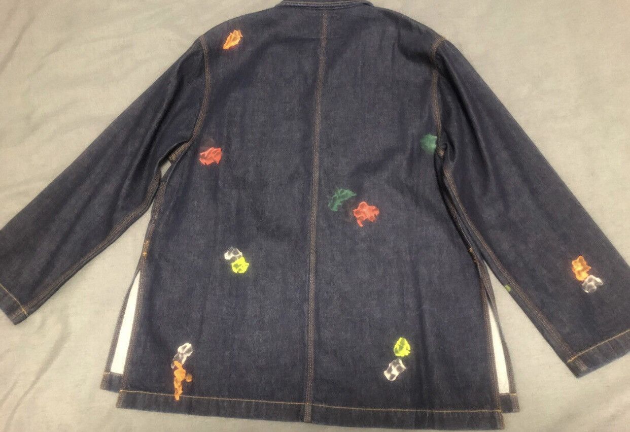 Acne Studios Acne studios Loose denim print jacket 2412-Nextarrow Size US M / EU 48-50 / 2 - 7 Thumbnail