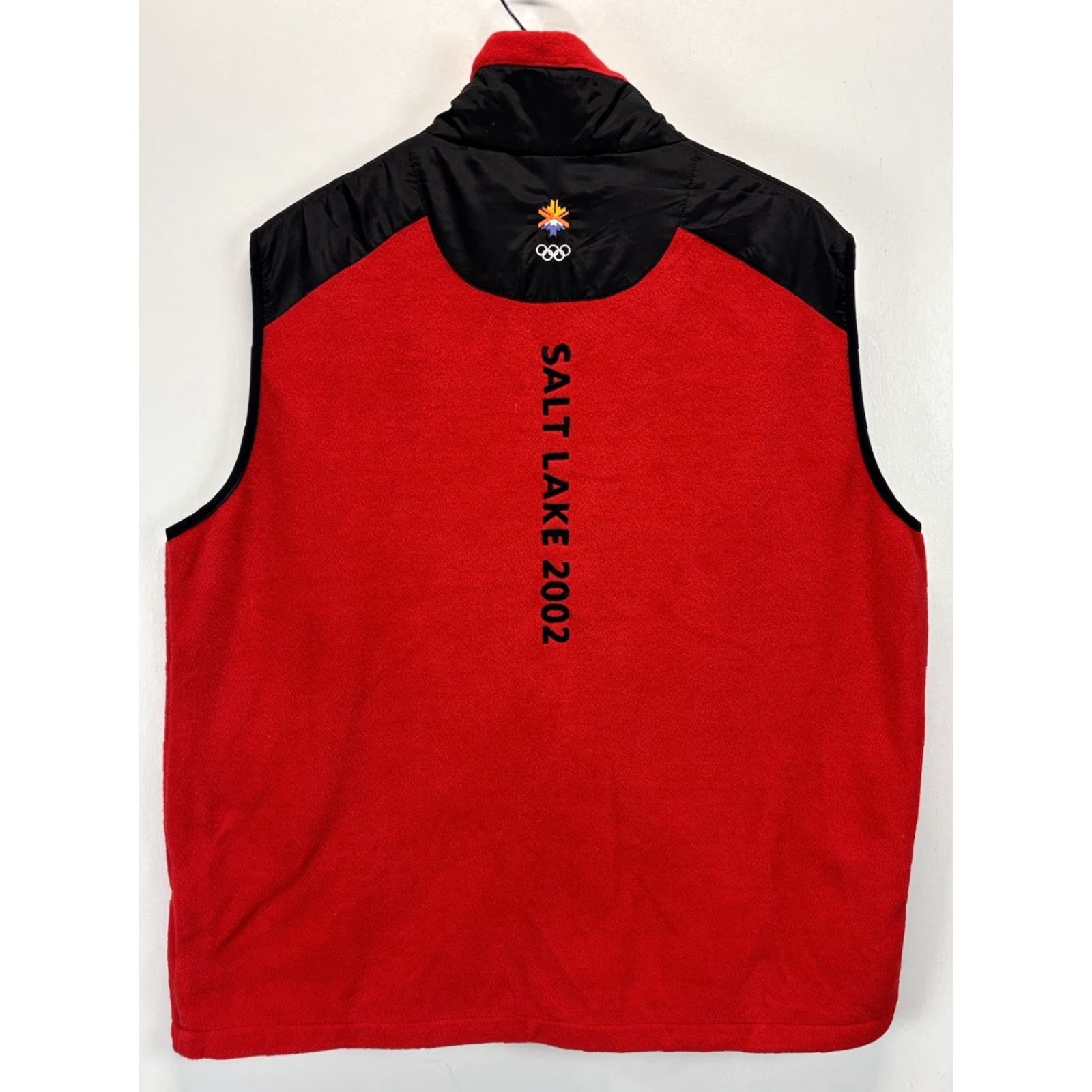 Vintage Vintage Coca Cola Salt Lake City Olympics Fleece Vest Jacket X-Large Red 2002 Size US XL / EU 56 / 4 - 3 Thumbnail